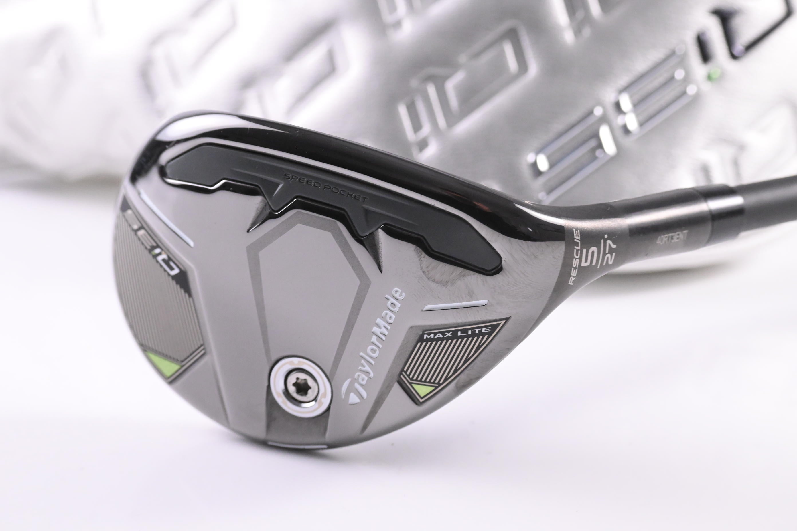 Taylormade Qi35 Max Lite #5 Hybrid / 27 Degree / Senior Flex Vanquish 5 Shaft