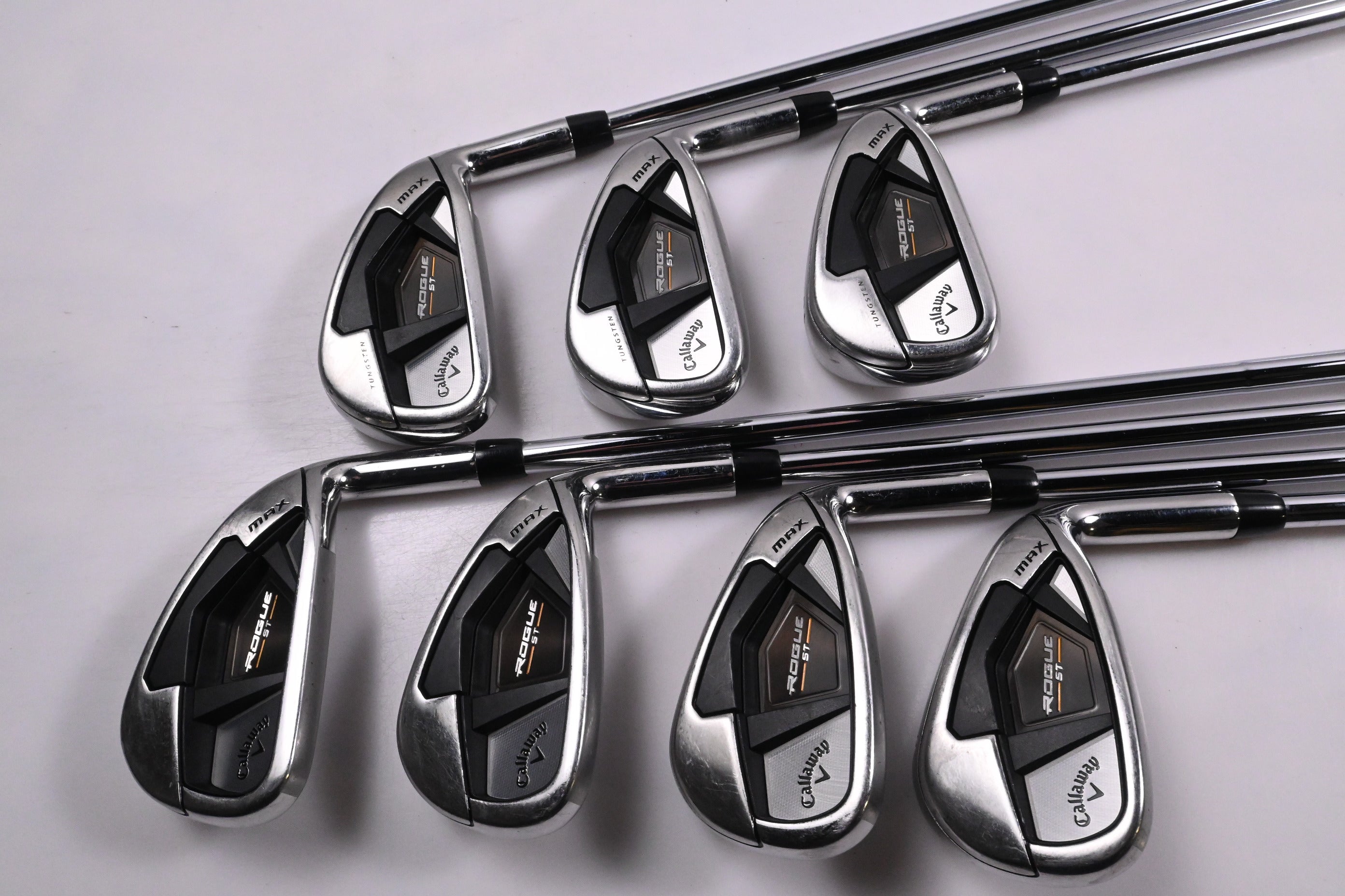 Callaway Rogue ST Max Irons / 4-PW / Stiff Flex Elevate MPH 95 Shafts