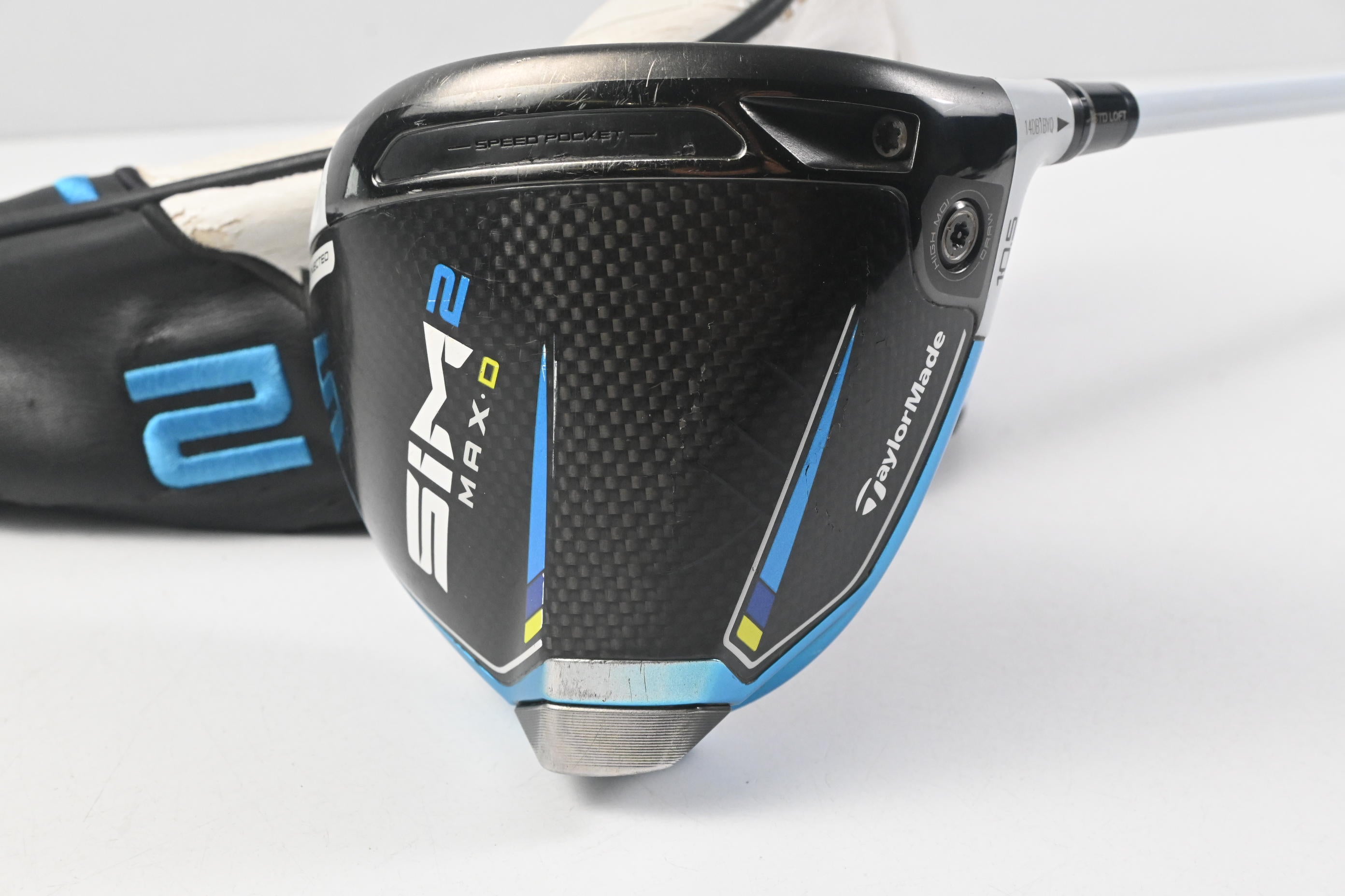 Taylormade SIM2 Max D Driver / 10.5 Degree / Regular Flex Air Speeder 45 Shaft