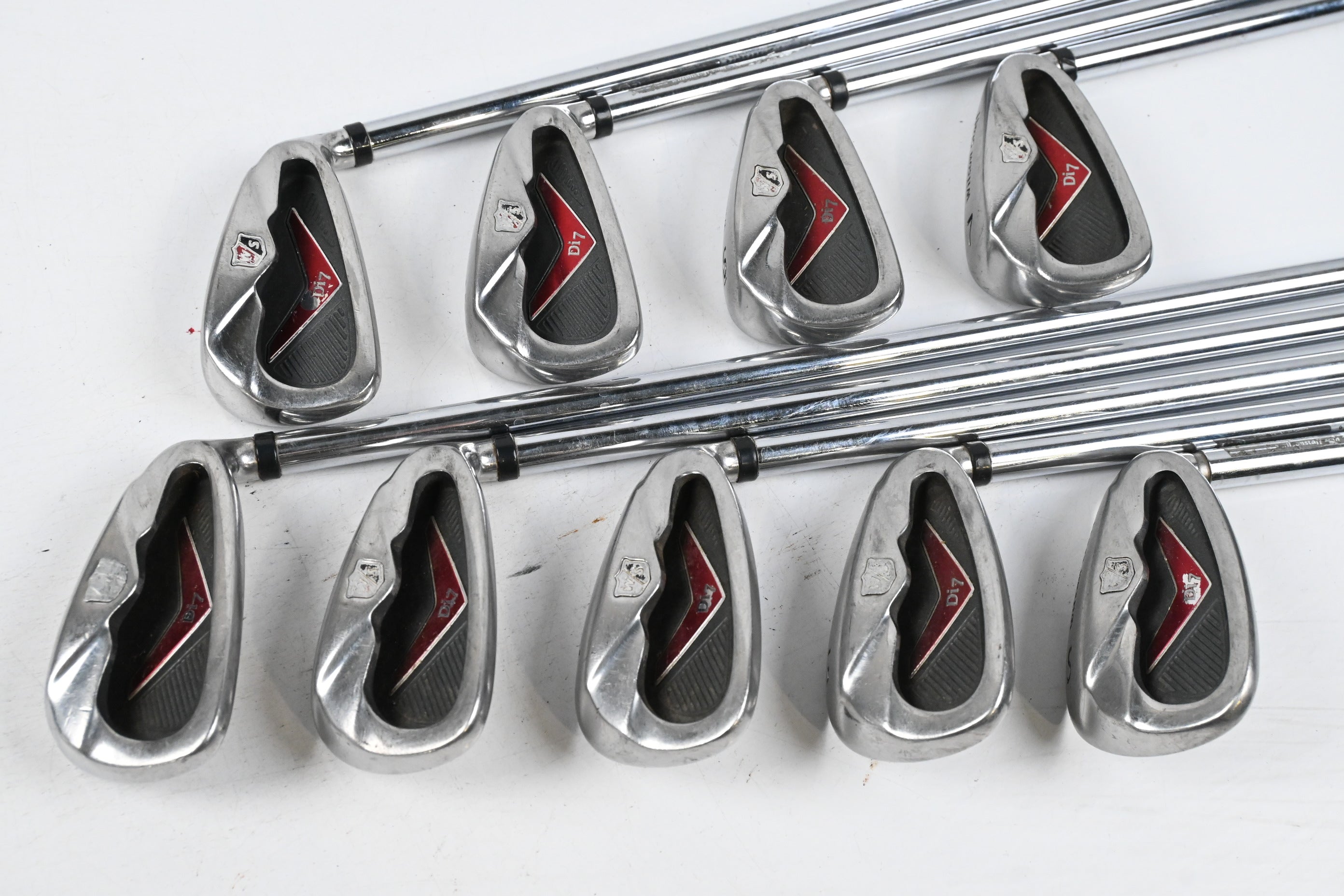 Wilson Di7 Irons / 4-PW+GW+SW / UniFlex TX- 105 FS Shafts