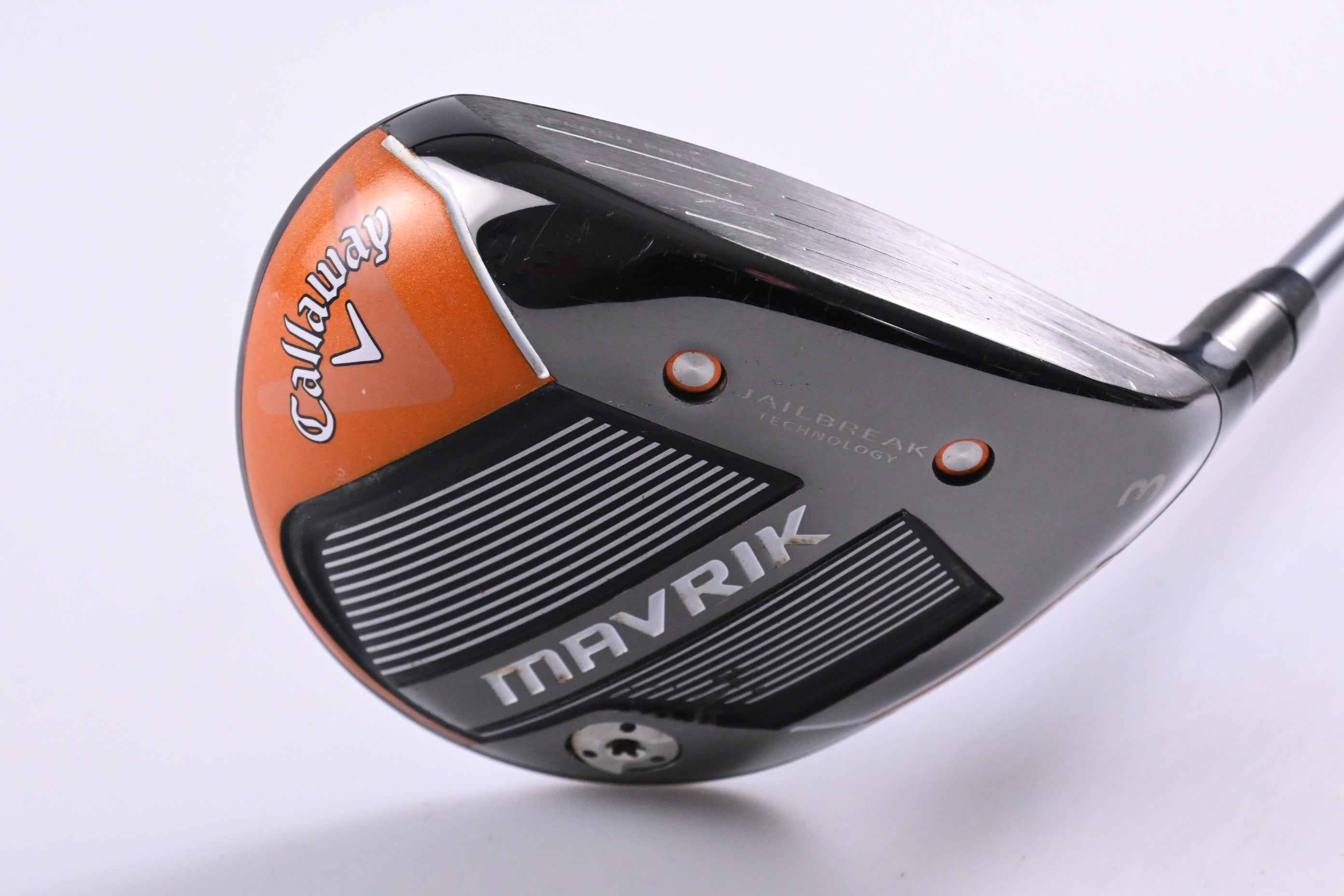 Callaway Mavrik #3 Wood / 15 Degree / Regular Flex HZRDUS T800 Orange 65 Shaft