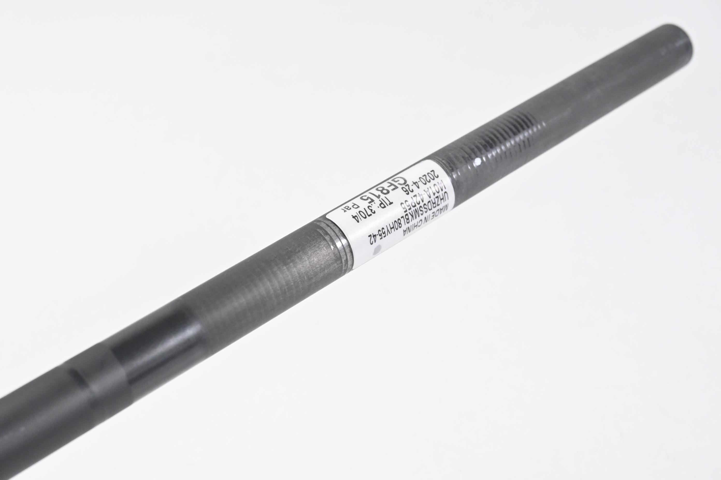 Project X HZRDUS Smoke Black 80 Hybrid Shaft / Regular Flex / .370" Tip / Uncut