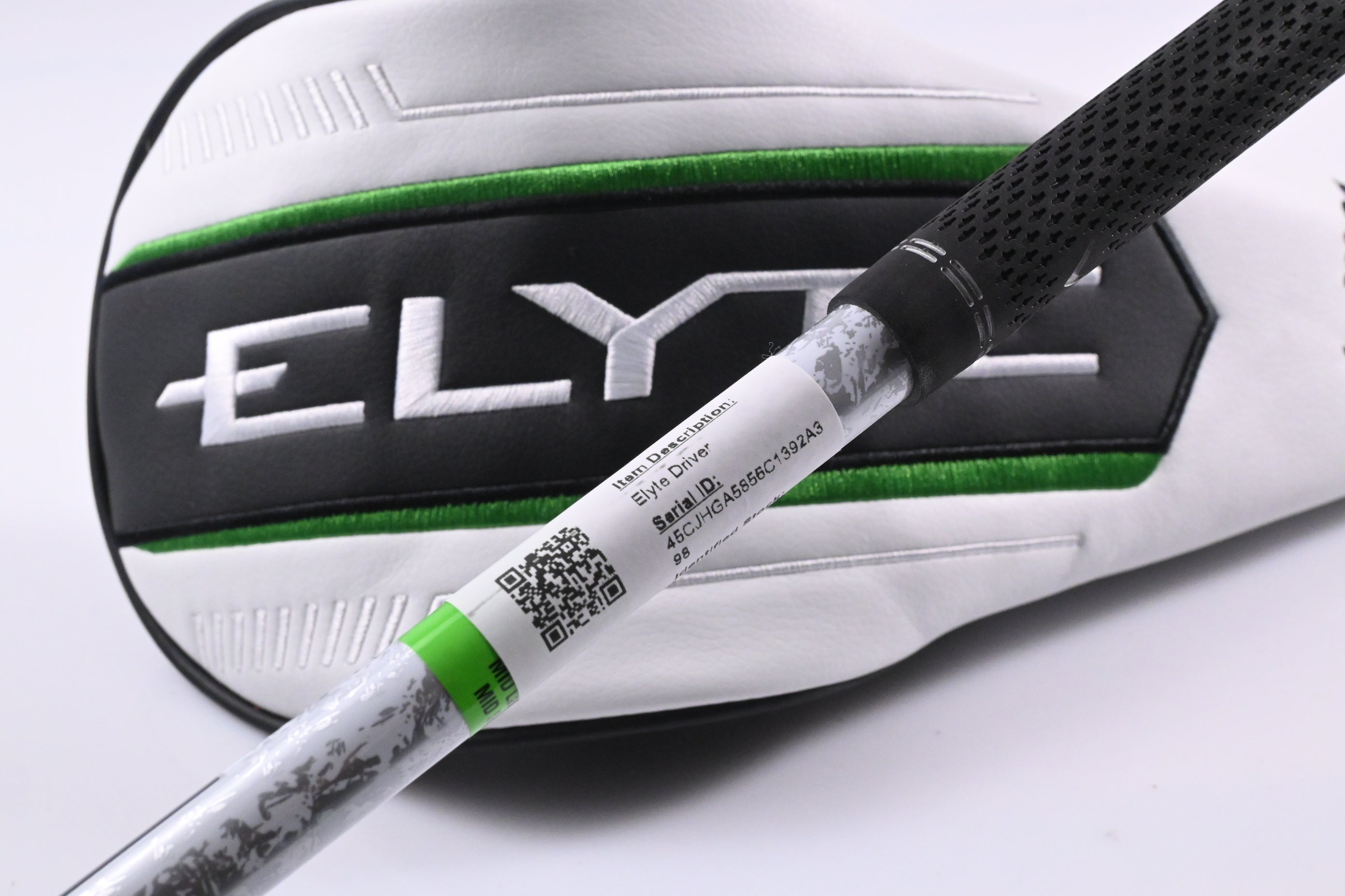 Callaway Elyte Driver / 9 Degree / Stiff Flex Denali Charcoal 50 Shaft