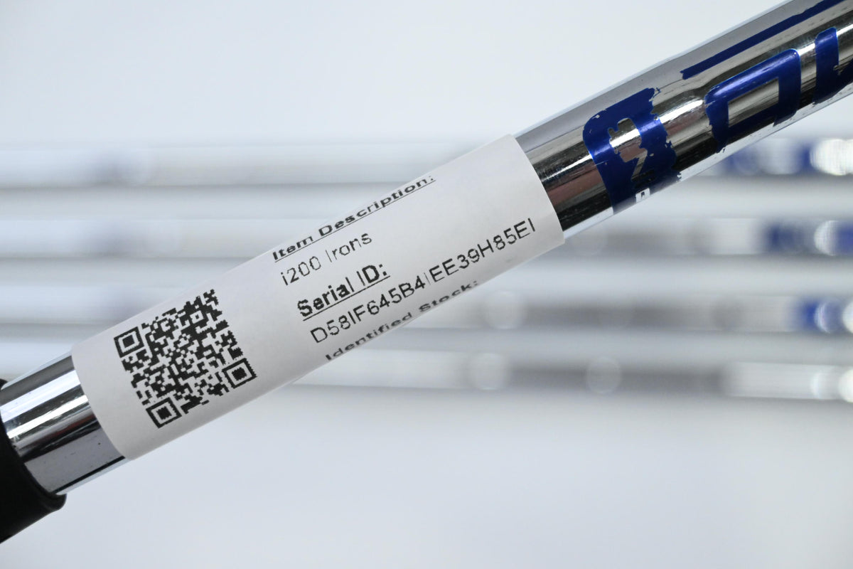Ping i200 Irons / 5-9 / Blue Dot / Regular Flex Ping AWT 2.0 Shafts