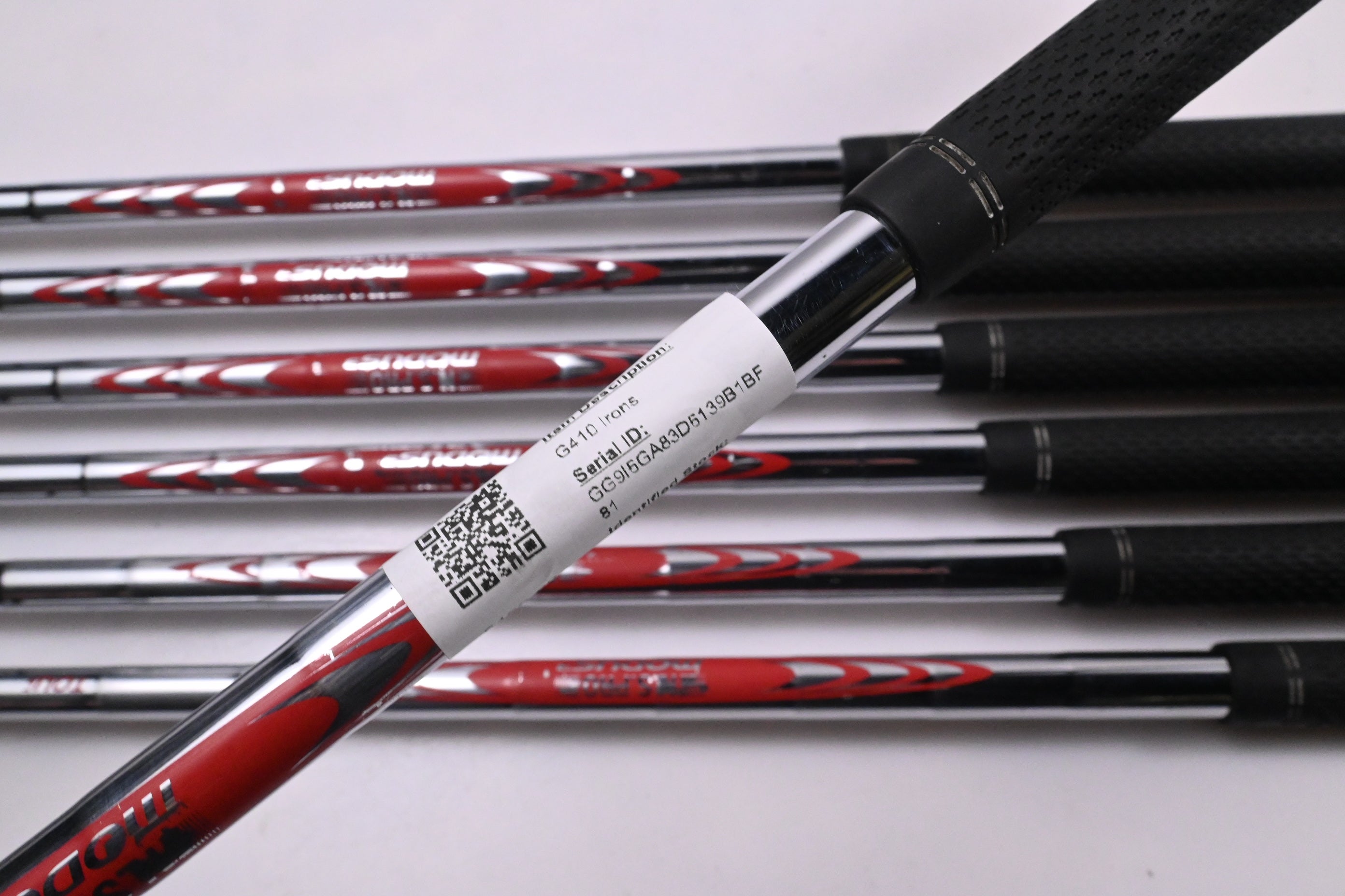 Ping G410 Irons / 5-PW+SW / Green Dot / Regular Flex N.S.Pro Modus³ Tour 105