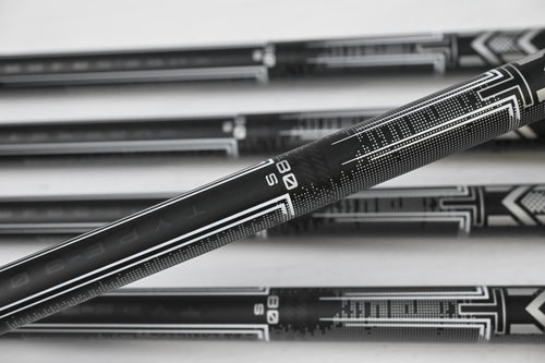 PXG 0317 CB Milled Irons / 6-PW / Stiff flex MMT 80 Shafts