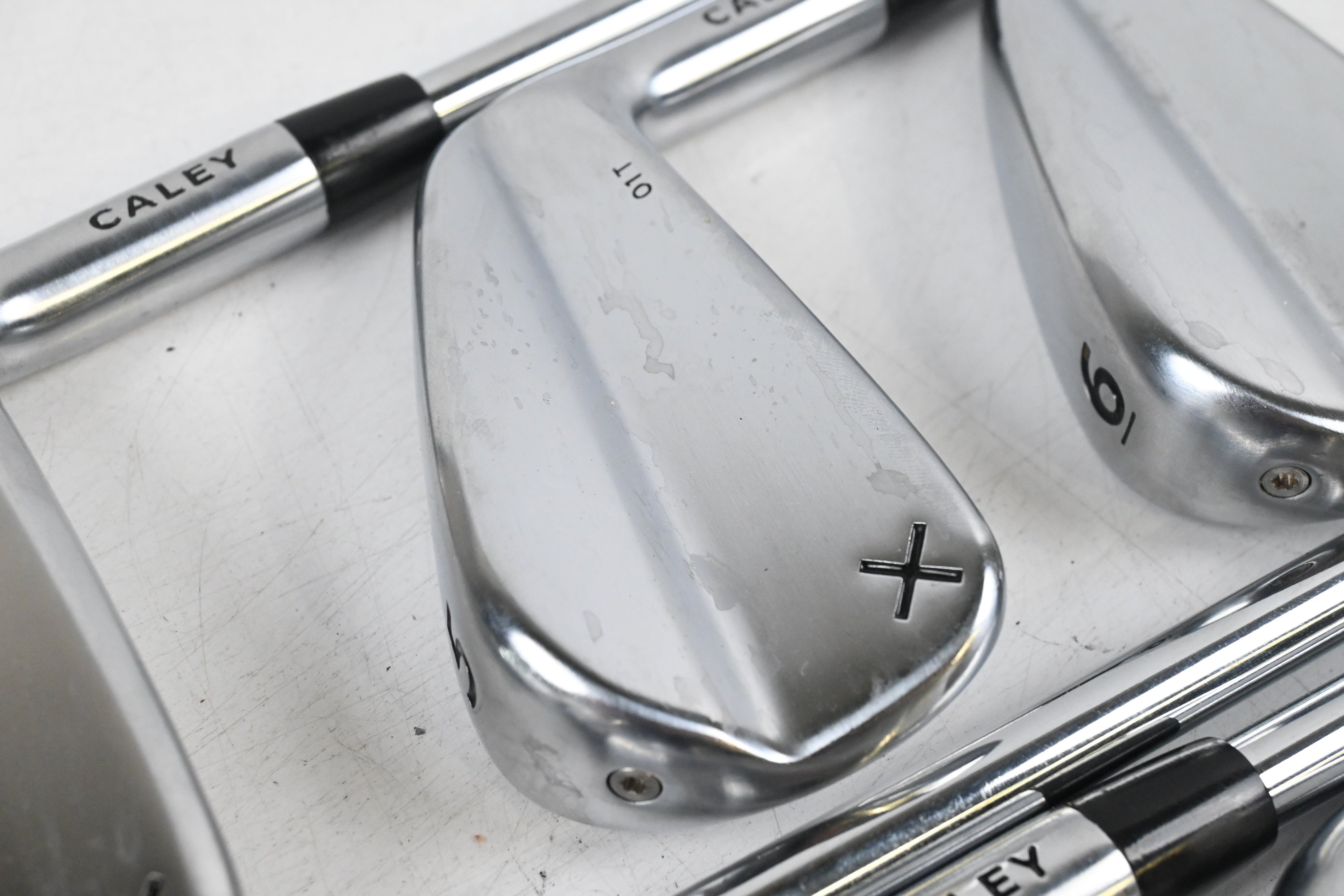 Caley 01T Irons / 4-PW / Stiff Flex KBS Tour 120 Shafts