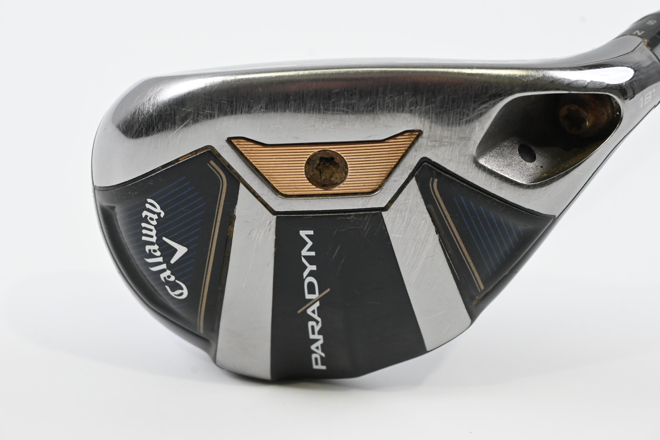 Callaway Paradym #3 Hybrid / 18 Degree / Stiff Flex HZRDUS Gen4 Silver 75