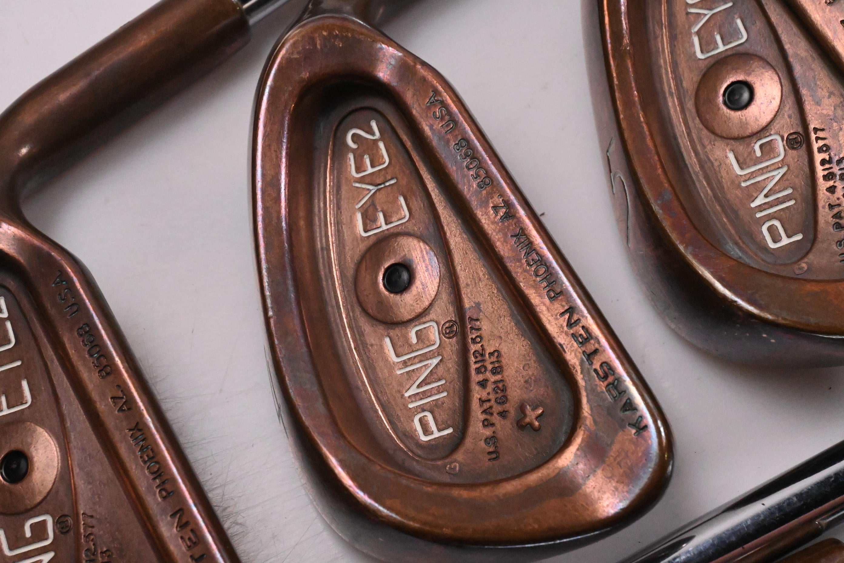 Ping Eye 2+ BeCu Irons / 3-PW+SW / Black Dot / Stiff Flex Ping Karsten Shafts