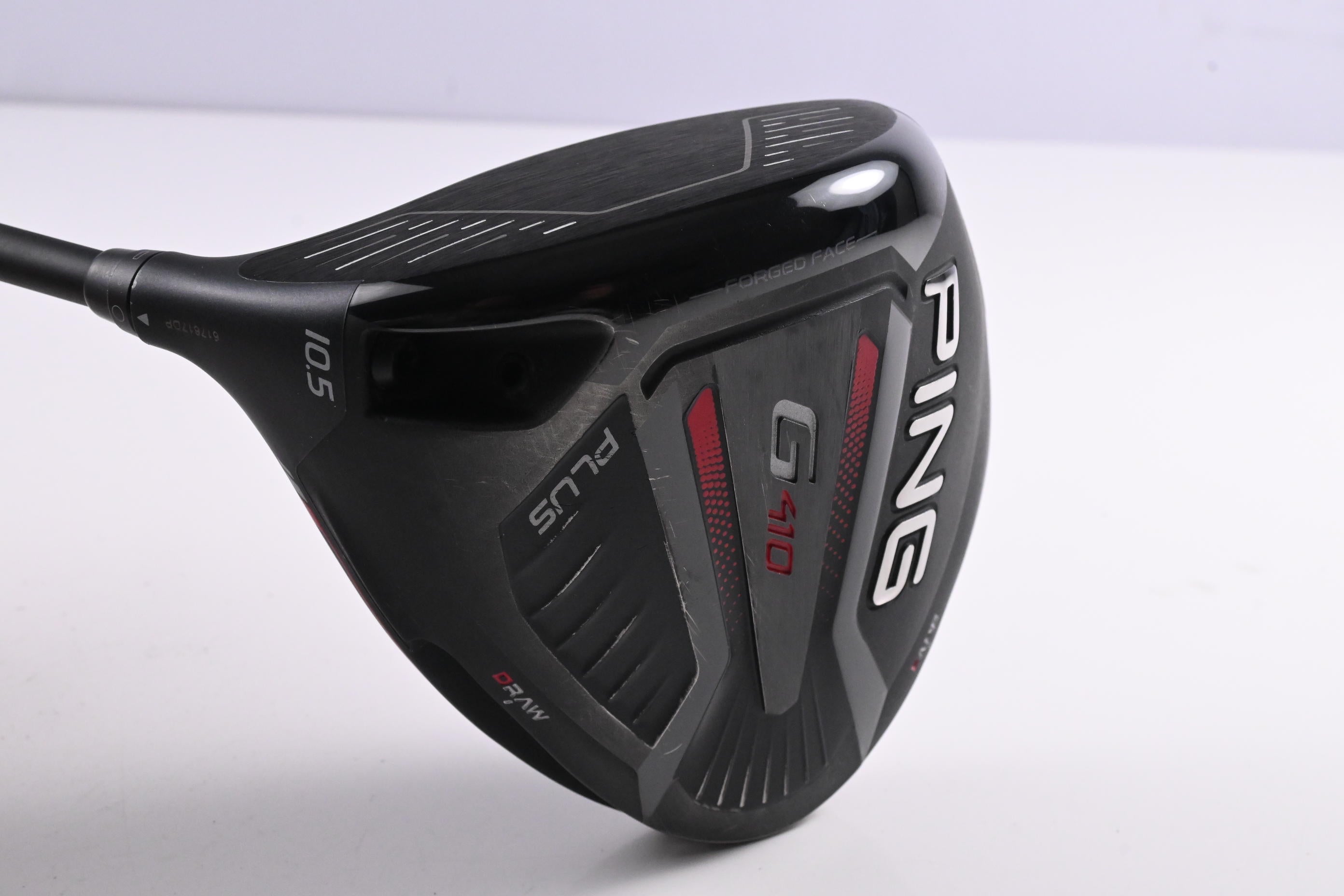 Left Hand Ping G410 Plus Driver / 10.5 Degree / X-Flex Aldila Rogue White Shaft
