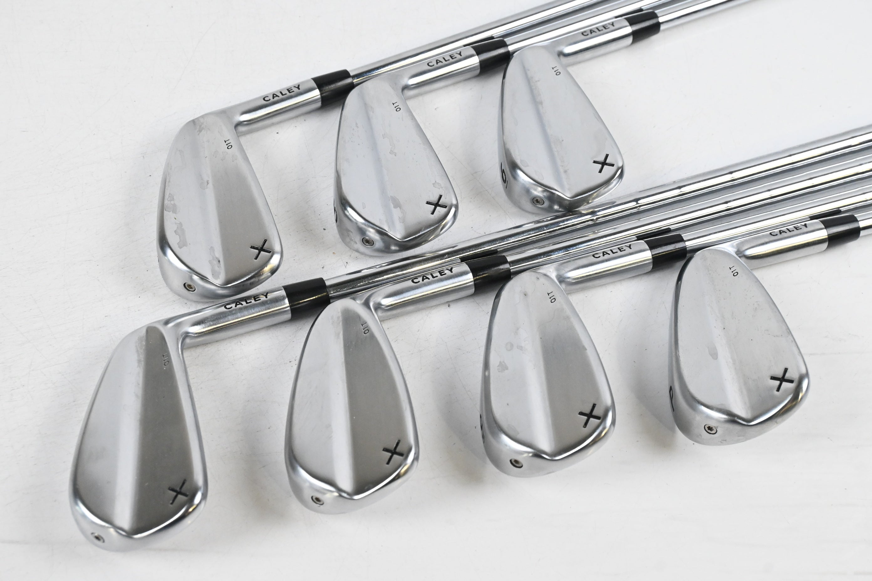 Caley 01T Irons / 4-PW / Stiff Flex KBS Tour 120 Shafts