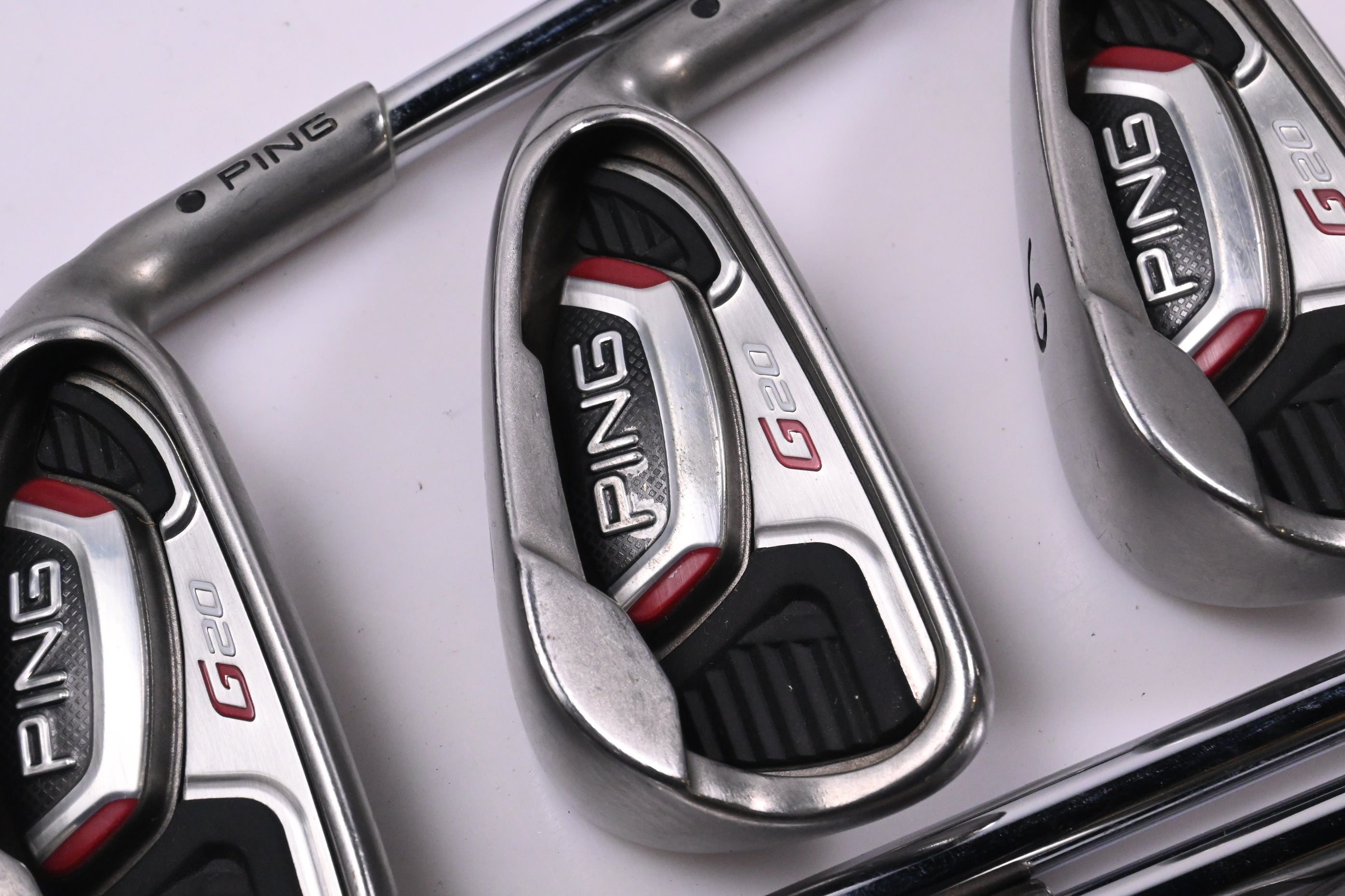 Ping G20 Irons / 4-PW / Black Dot / Regular Flex Ping CFS Shafts