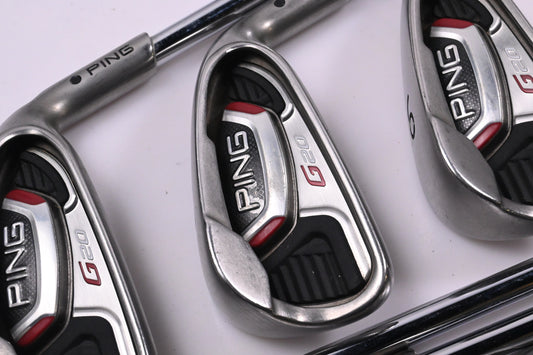 Ping G20 Irons / 4-PW / Black Dot / Regular Flex Ping CFS Shafts