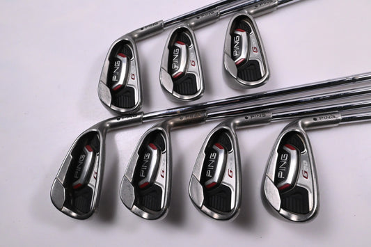 Ping G20 Irons / 4-PW / Black Dot / Regular Flex Ping CFS Shafts