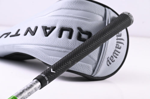 Callaway Quantum Max Driver / 9 Degree / Stiff Flex Denali Frost Silver 50 Shaft