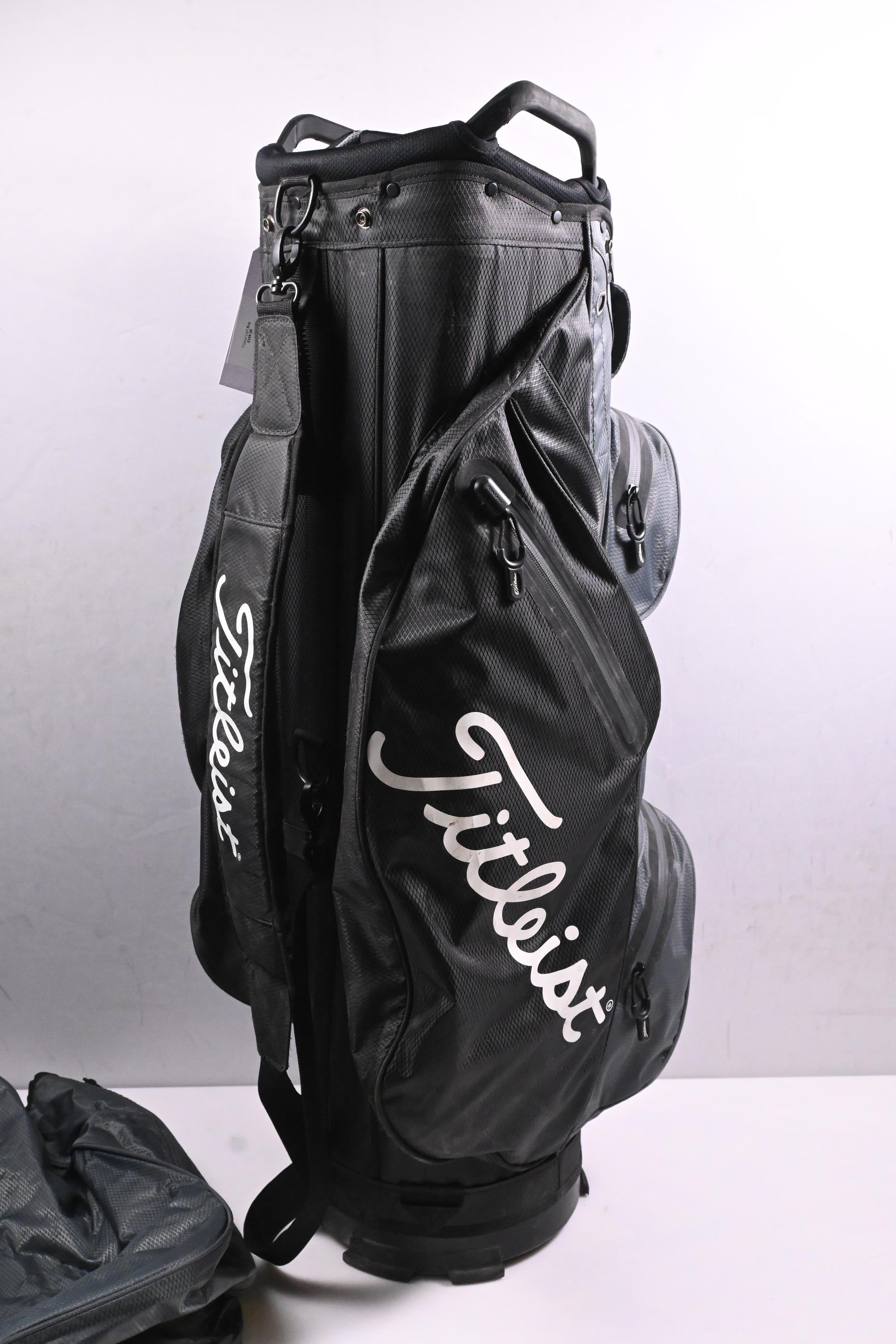 Titleist StaDry Cart Bag / 14-Way Divider / Black, Grey