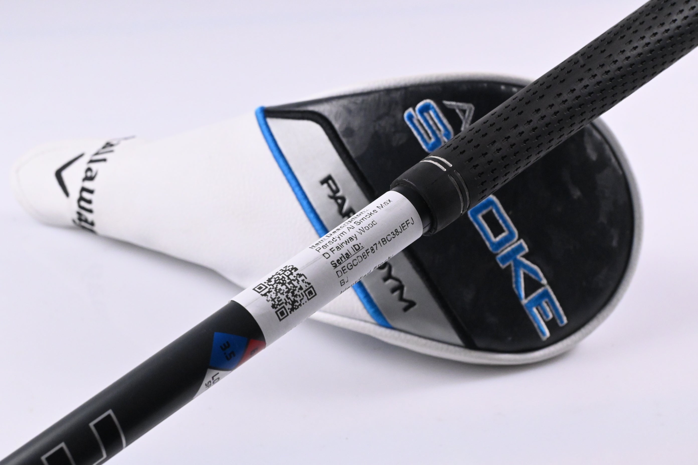 Callaway Paradym Ai Smoke Max D #3 Wood / 15 Degree / Stiff Flex HZRDUS Smoke 70