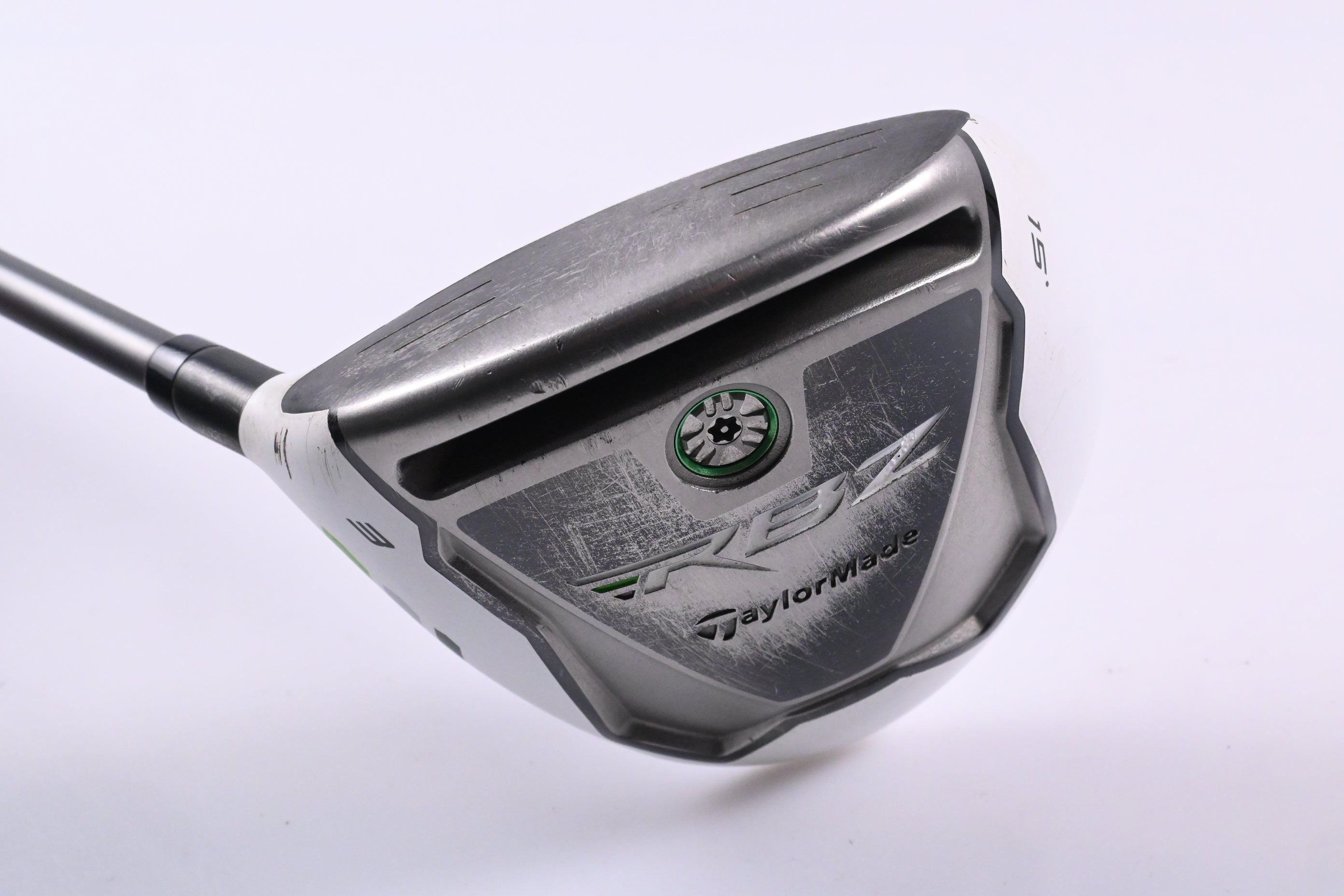 Left Hand Taylormade RBZ #3 Wood / 15 Degree / Regular Flex Matrix Ozik XCon-5
