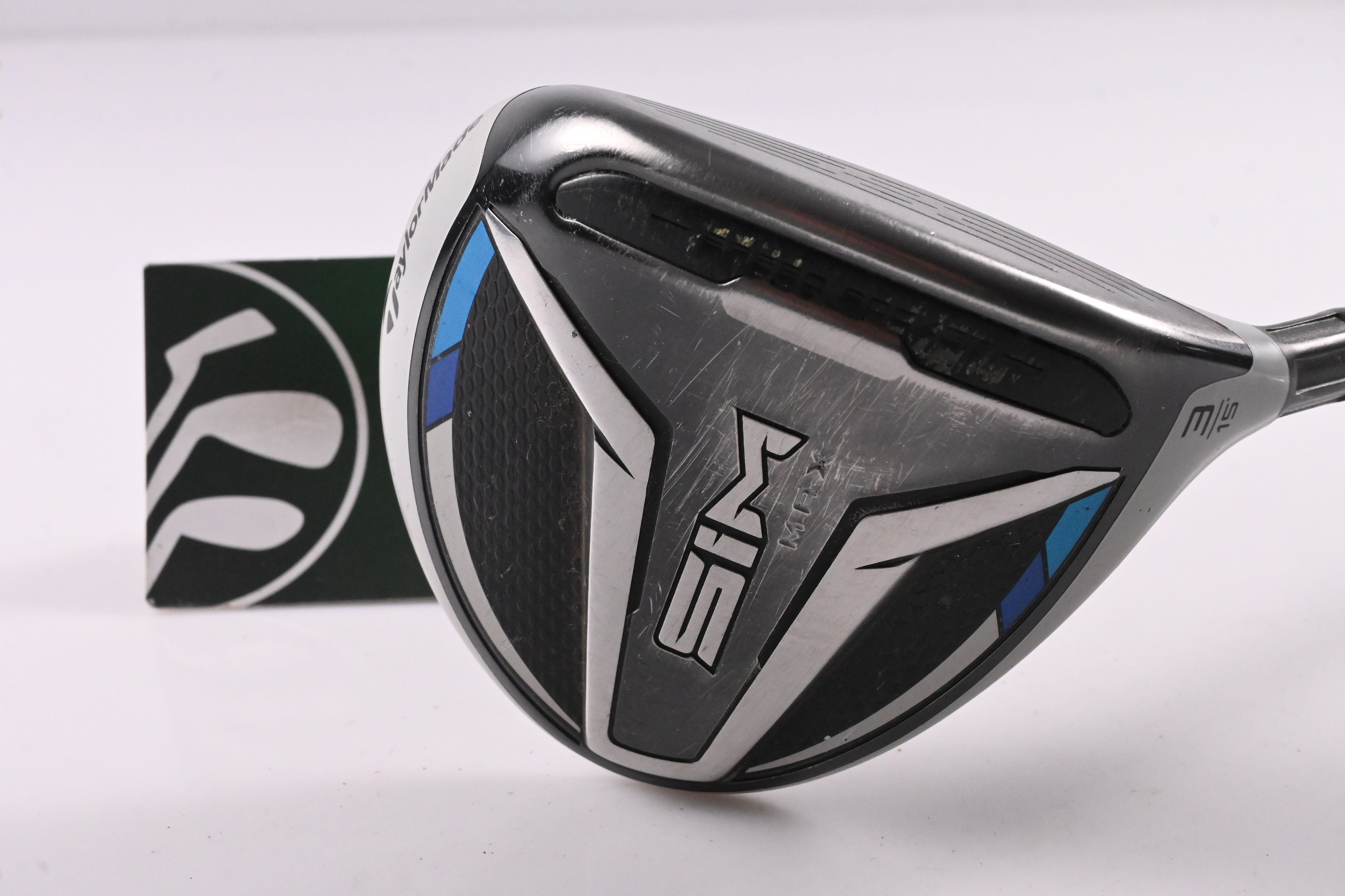 Taylormade SIM Max #3 Wood / 15 Degree / Stiff Flex EvenFlow Riptide 60 Shaft