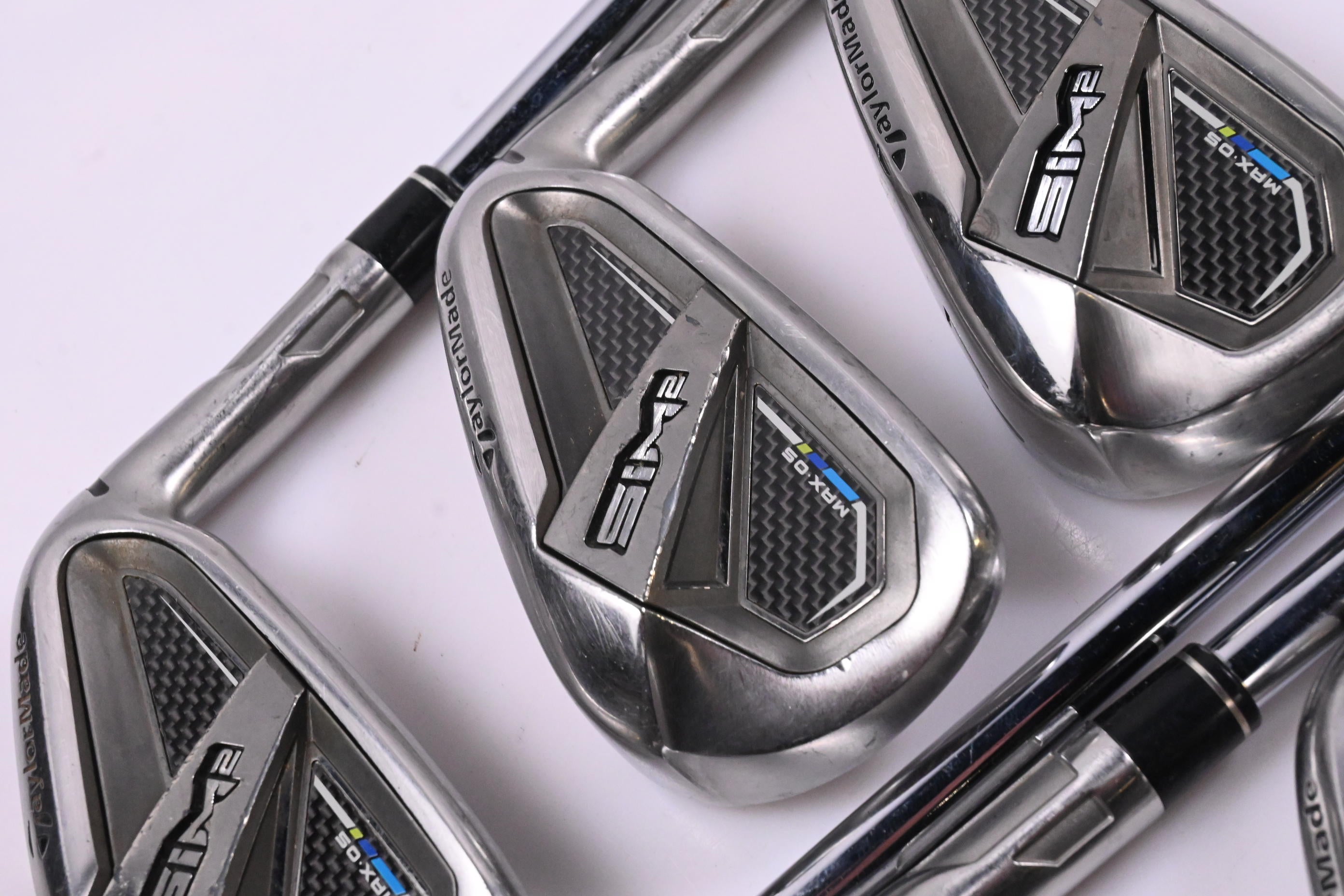 Taylormade SIM2 Max OS Irons / 5-PW+SW / Regular Flex KBS MAX MT 85