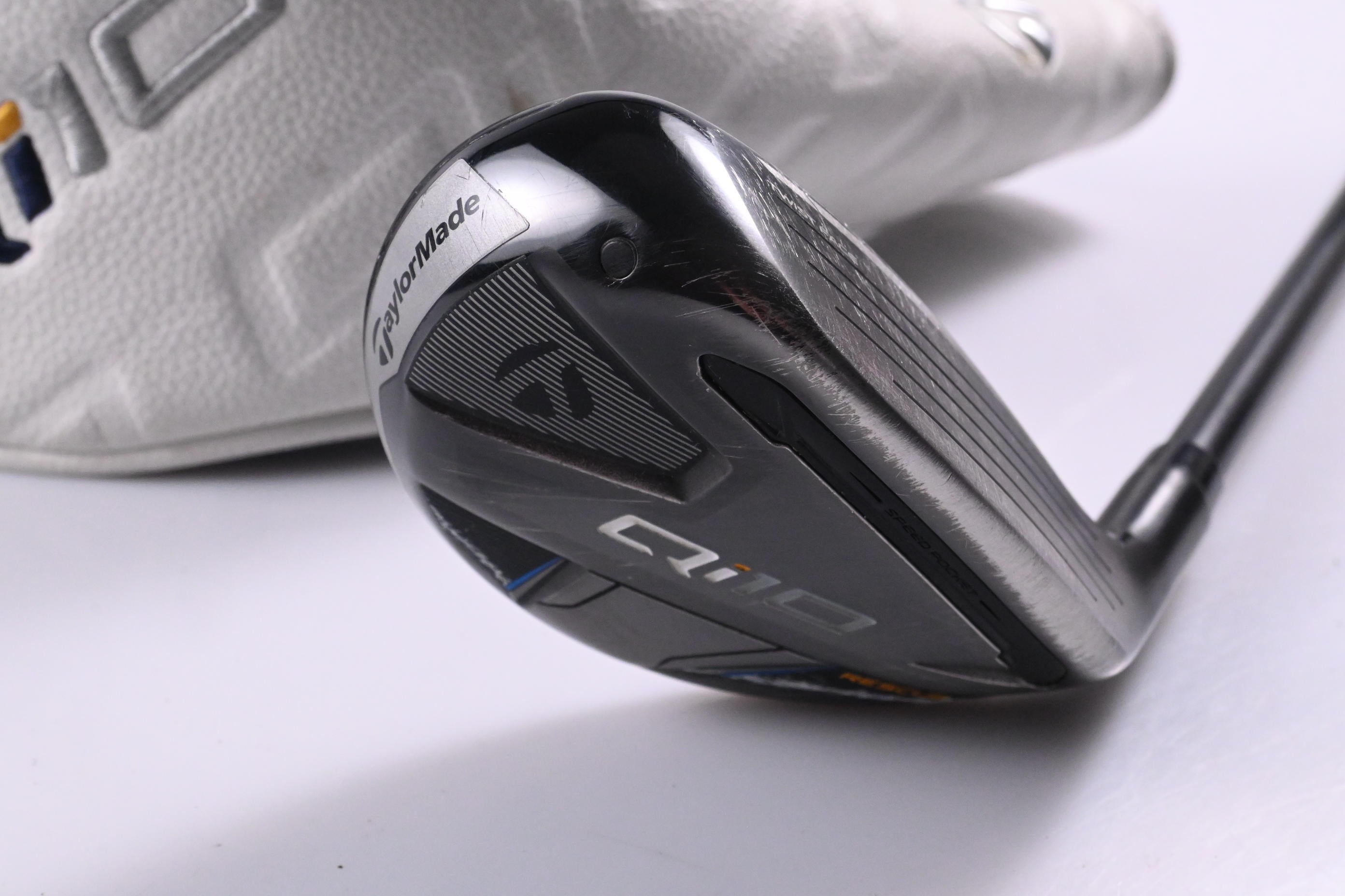 Taylormade Qi10 #3 Hybrid / 19 Degree / Stiff Flex Tensei AV Blue 75 Shaft