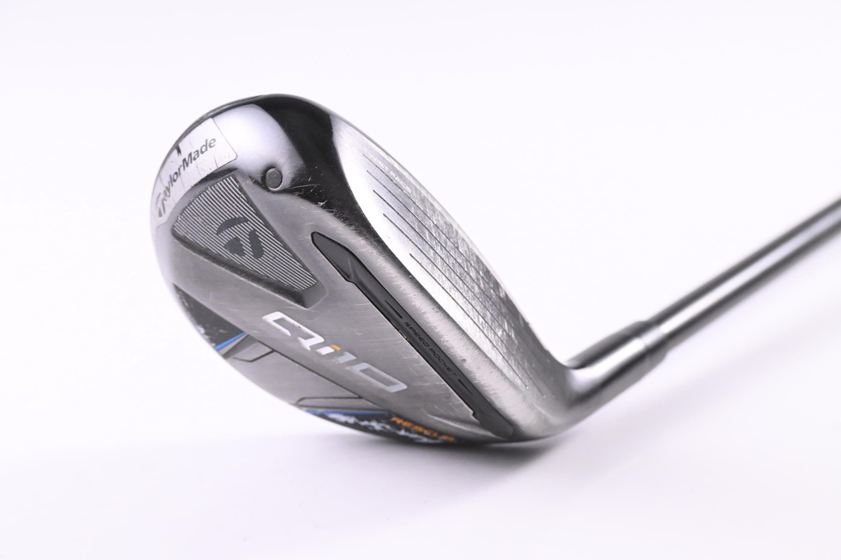 Taylormade Qi10 #3 Hybrid / 19 Degrees / Stiff Flex Ventus TR Blue 7 Shaft