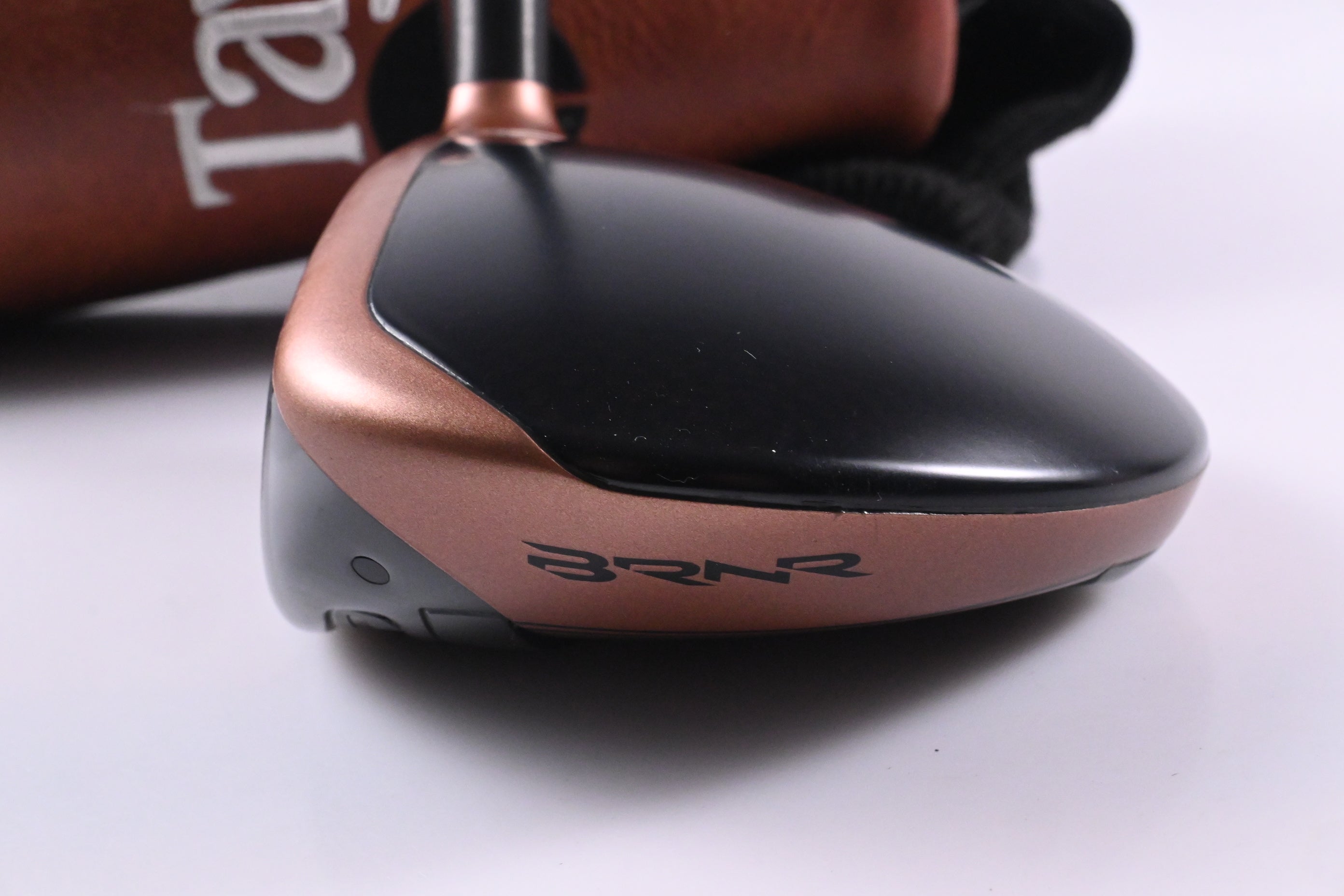 Left Hand Taylormade BRNR Copper Mini Driver / 11.5 Degree / Stiff Flex ProForce