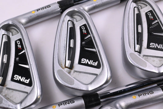 Ping i20 Irons / 5-PW / Yellow Dot / Stiff Flex Ping CFS Shafts