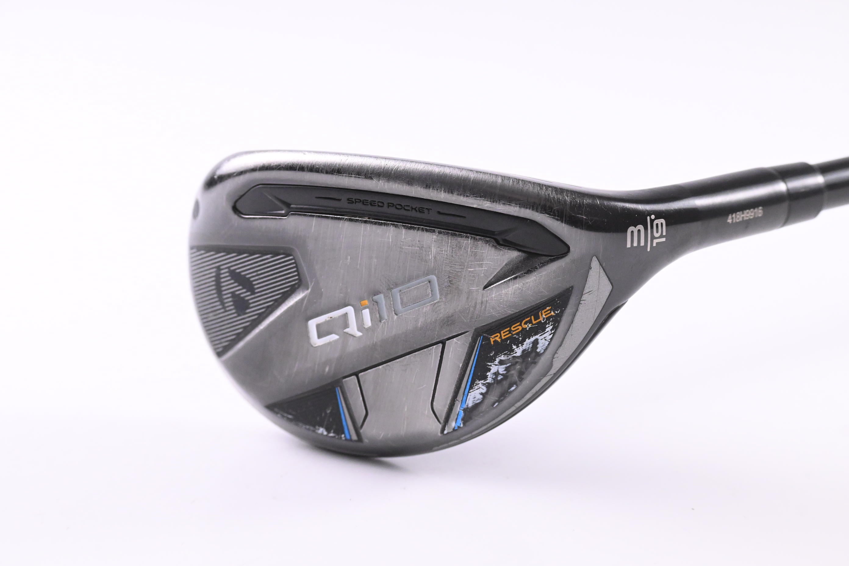 Taylormade Qi10 #3 Hybrid / 19 Degrees / Stiff Flex Ventus TR Blue 7 Shaft