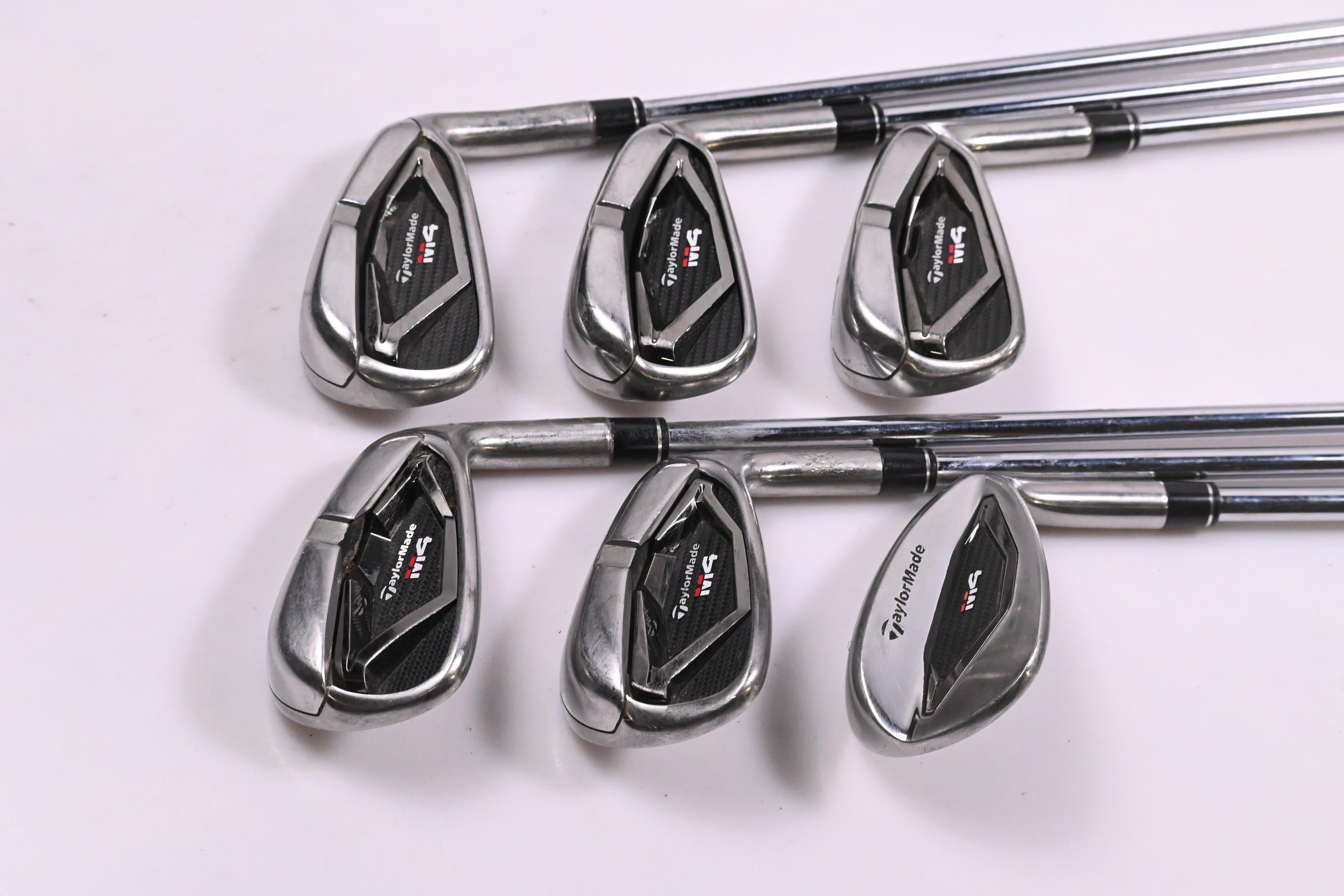Taylormade M4 Irons / 5-9i+SW / Regular Flex KBS MAX 85 Shafts