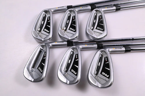 Ping i20 Irons / 5-PW / Yellow Dot / Stiff Flex Ping CFS Shafts