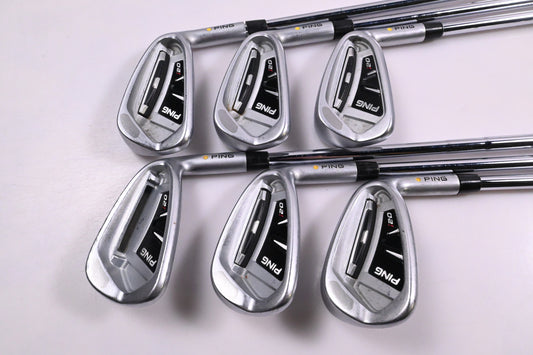 Ping i20 Irons / 5-PW / Yellow Dot / Stiff Flex Ping CFS Shafts
