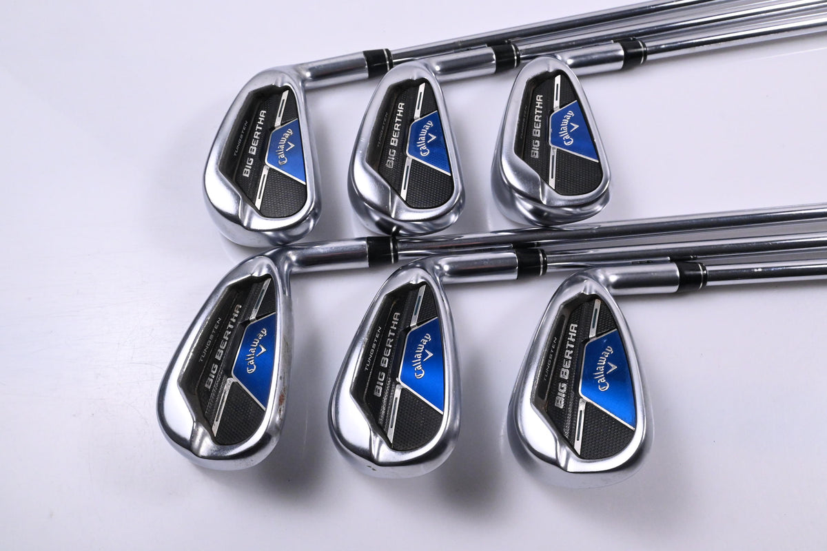 Callaway Big Bertha B21 Irons / 5-PW / Stiff Flex KBS MAX CT80 Shafts