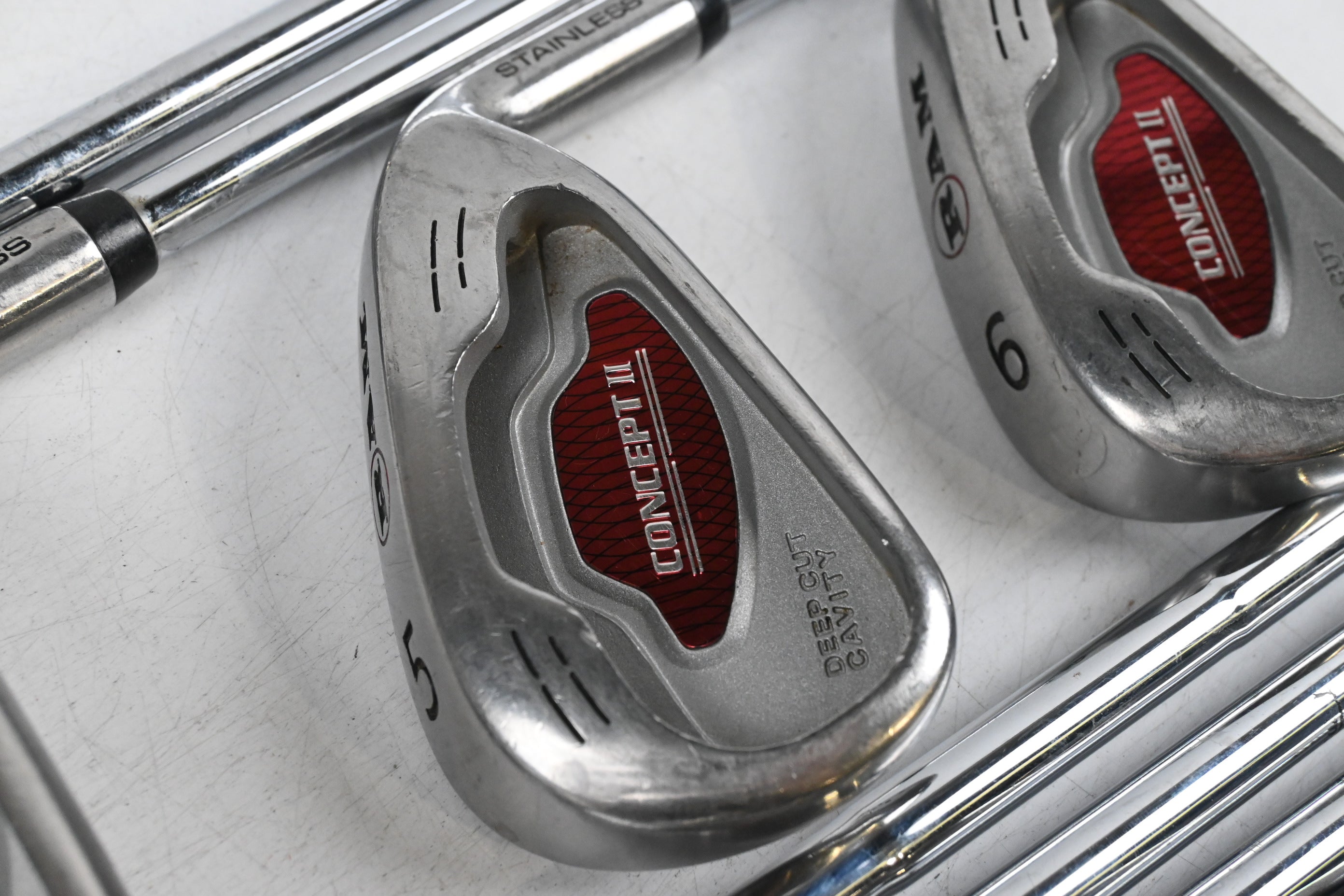 Wilson Concept II Irons / 3-PW+SW / Uniflex Ram Shafts