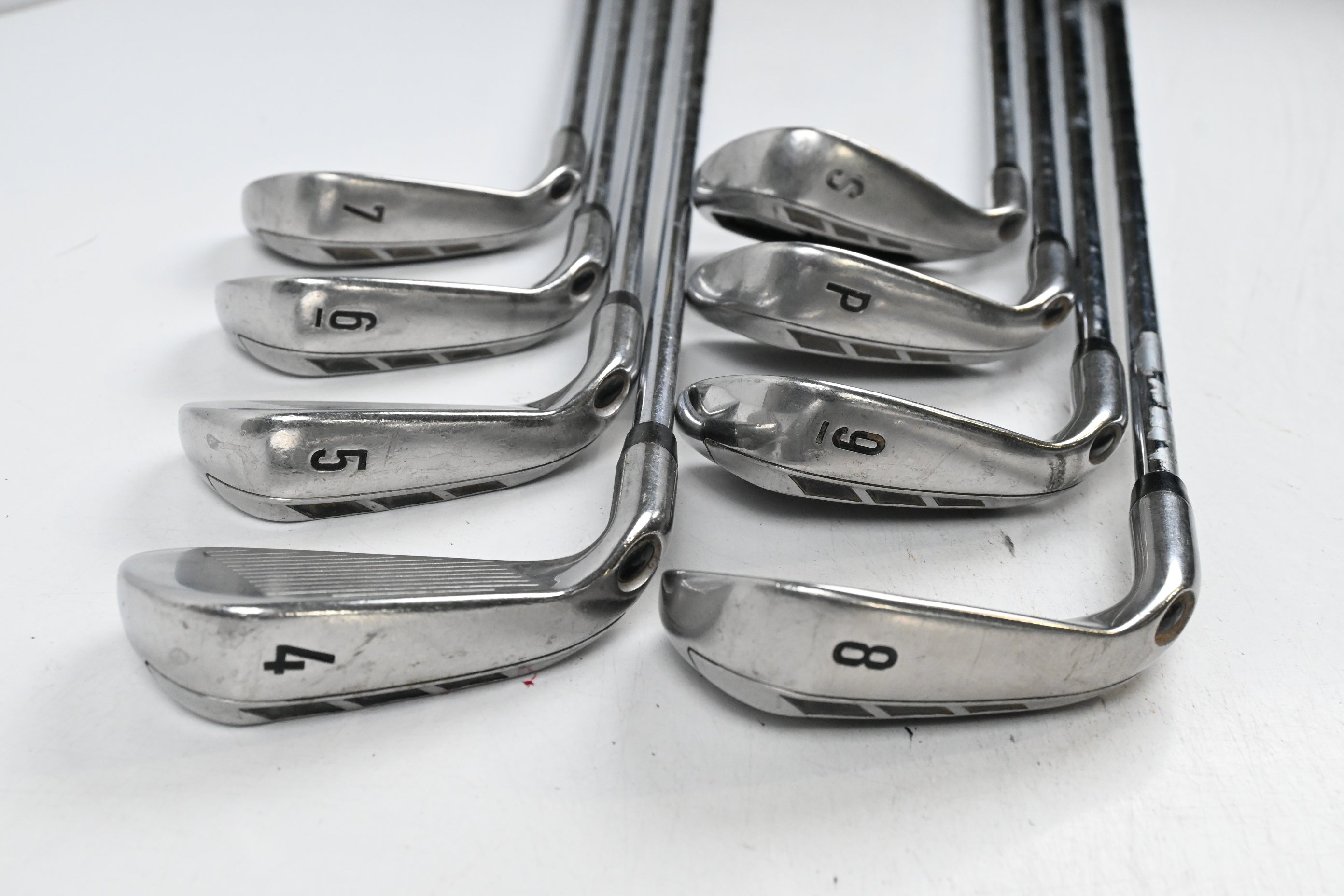 Callaway RAZR X Irons / 4-PW+SW / Regular Flex Steel Shafts