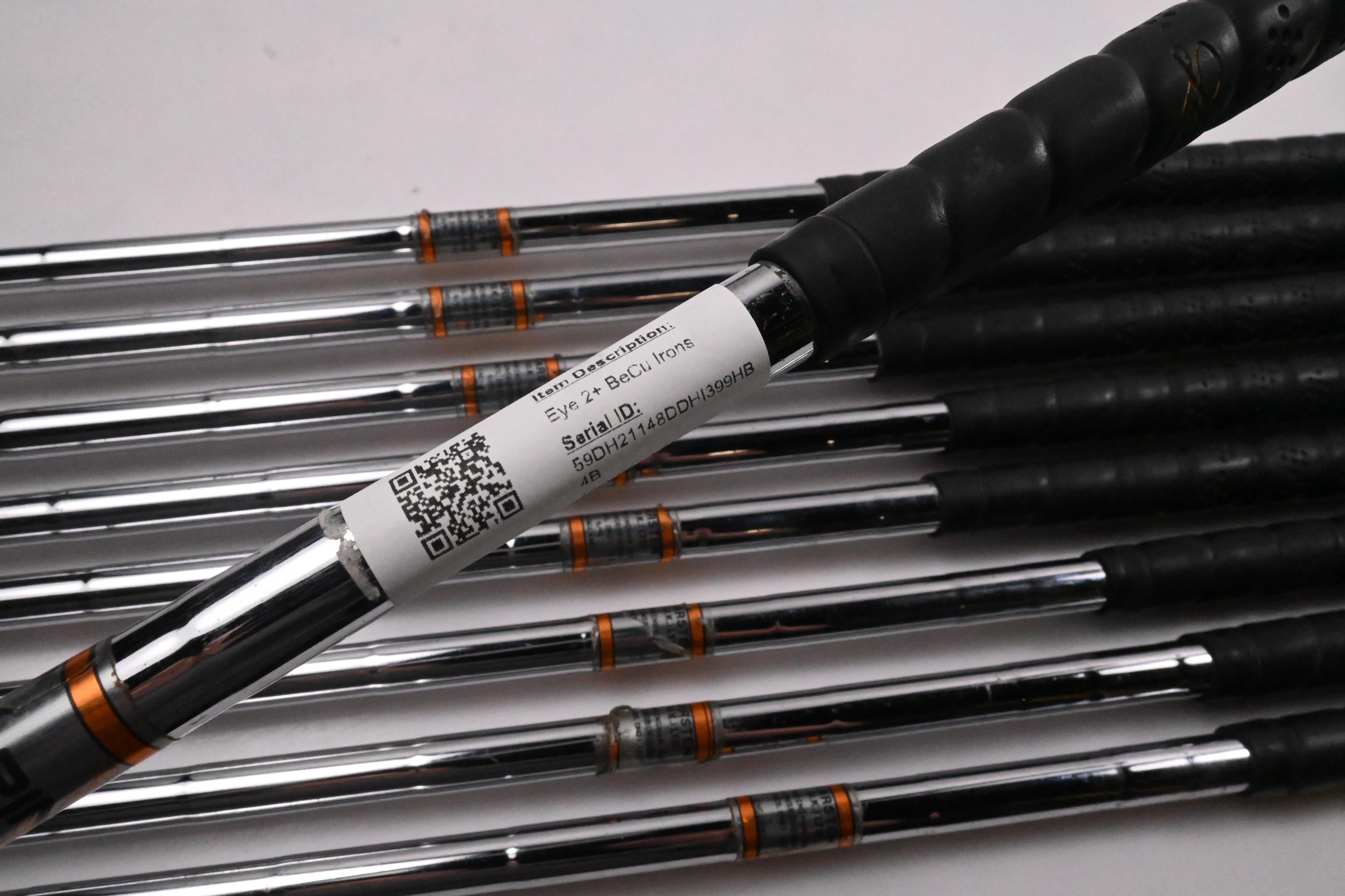 Ping Eye 2+ BeCu Irons / 3-PW+SW / Black Dot / Stiff Flex Ping Karsten Shafts