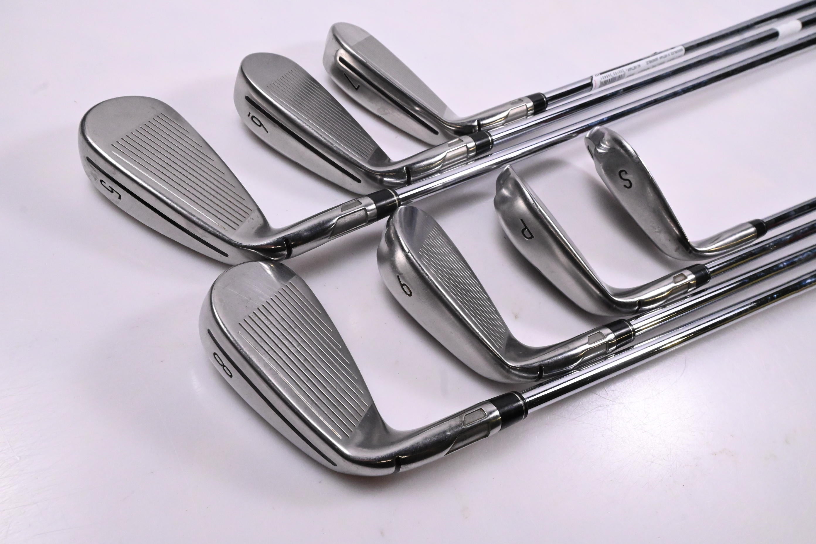 Taylormade SIM2 Max OS Irons / 5-PW+SW / Regular Flex KBS MAX MT 85