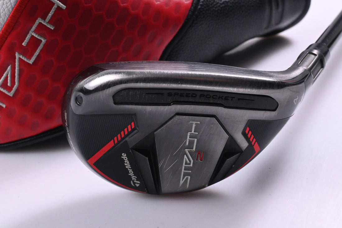 Taylormade Stealth 2 #4 Hybrid / 22 Degree / Regular Flex Fujikura Ventus TR Red 6