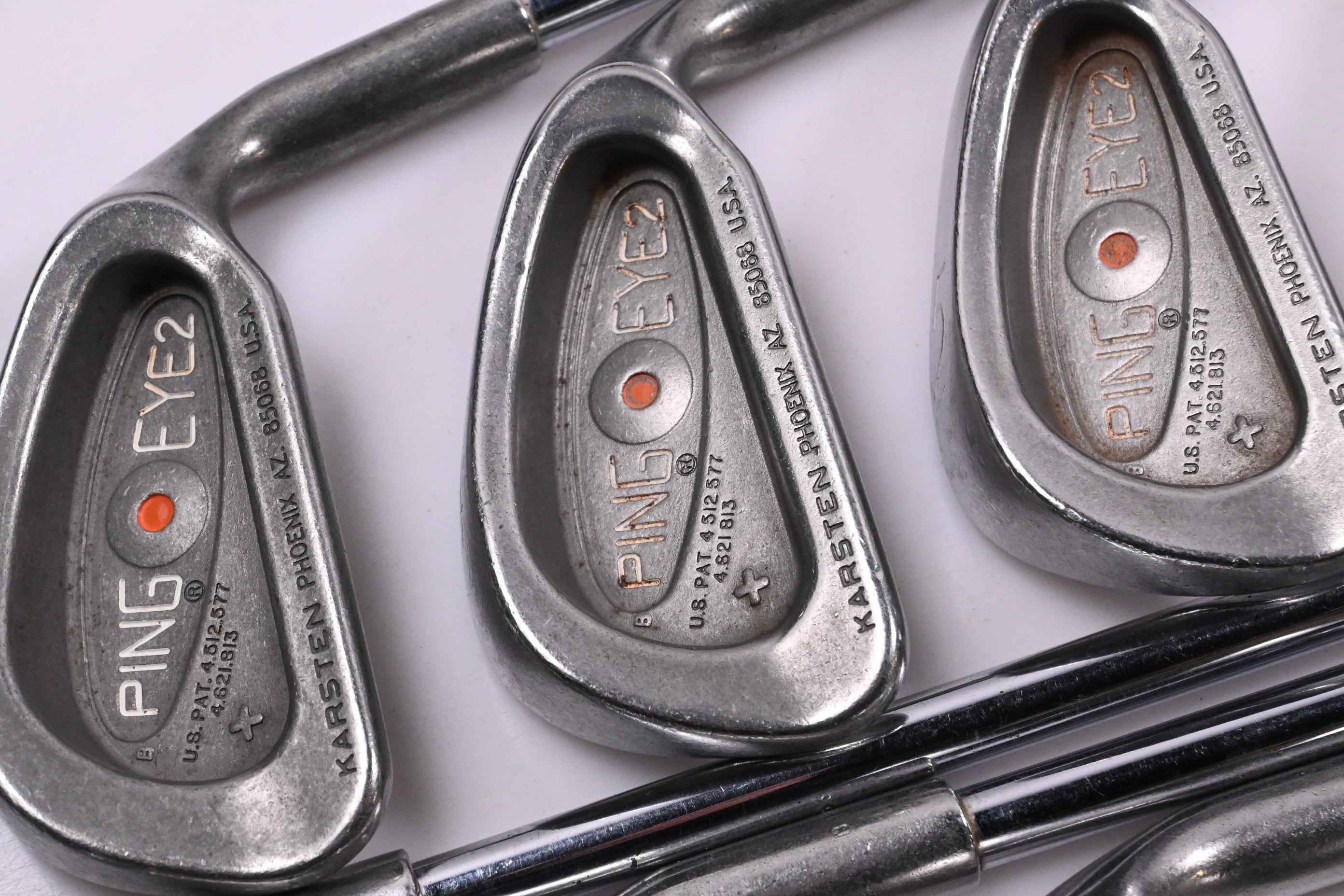 Ping Eye 2 + Irons / 3-PW+SW / Orange Dot / Stiff Flex Ping JZ Shafts