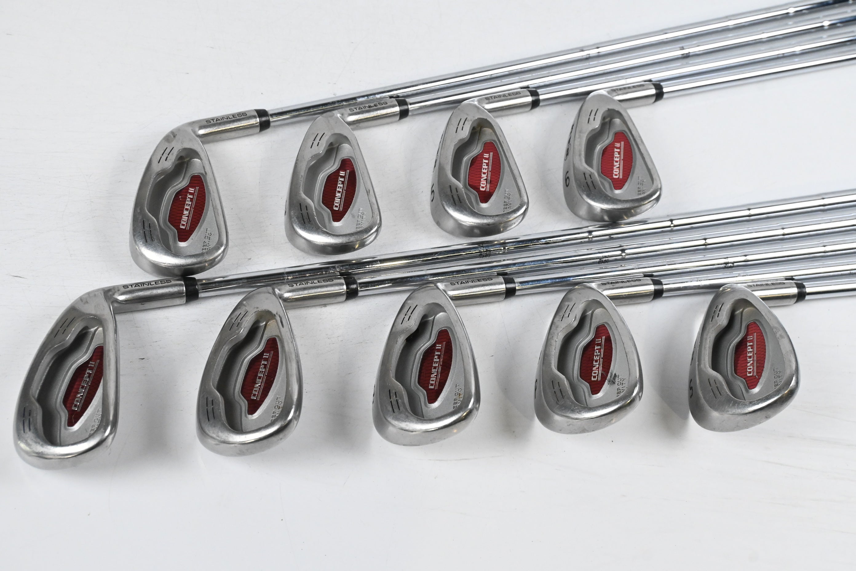 Wilson Concept II Irons / 3-PW+SW / Uniflex Ram Shafts