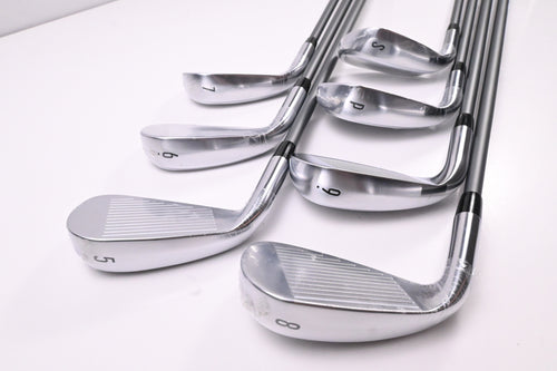 Callaway Quantum Max OS Irons / 5-PW+SW / Regular Flex Denali Frost Silver 60