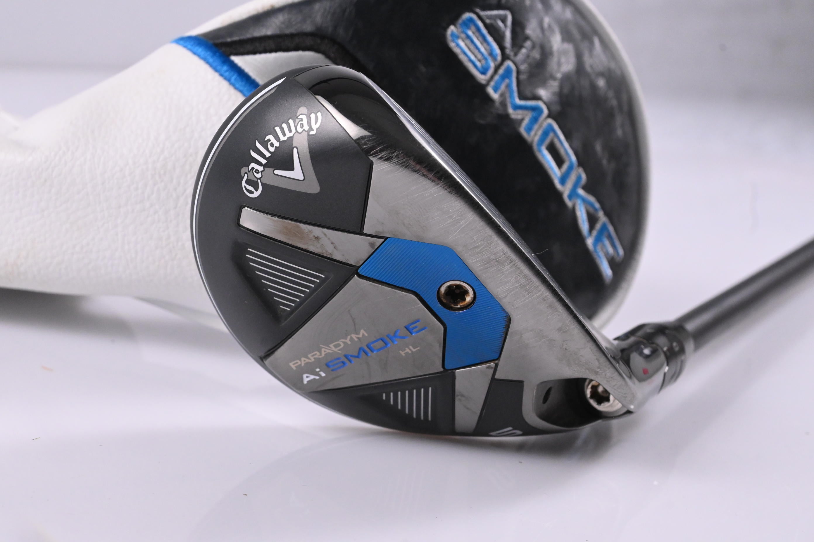 Callaway Paradym Ai Smoke HL #5 Hybrid / 24 Degree / Senior Flex Cypher 2.0 50