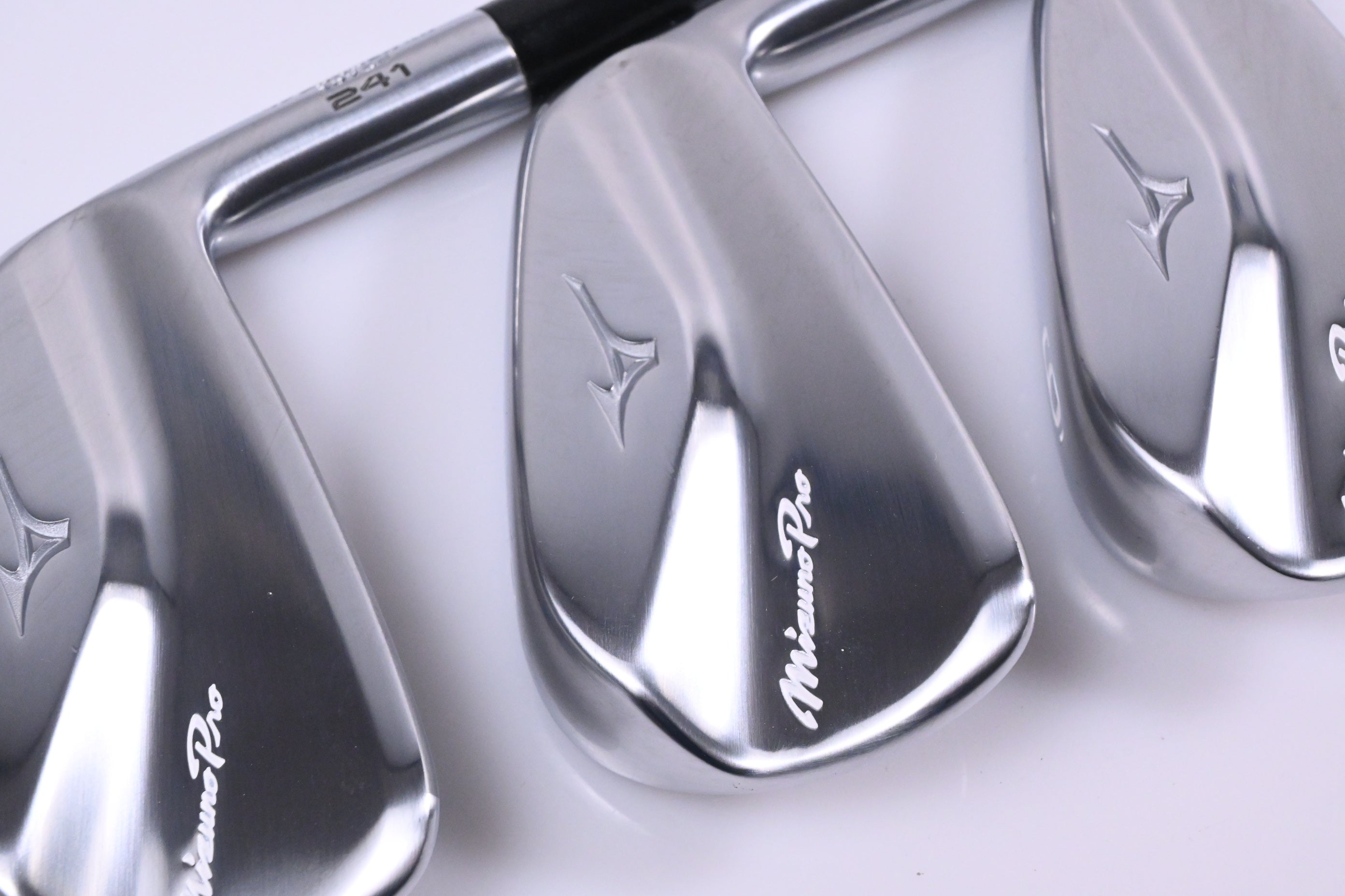 Mizuno Pro 241 Irons / 4-PW / Stiff Flex KBS Tour Shafts