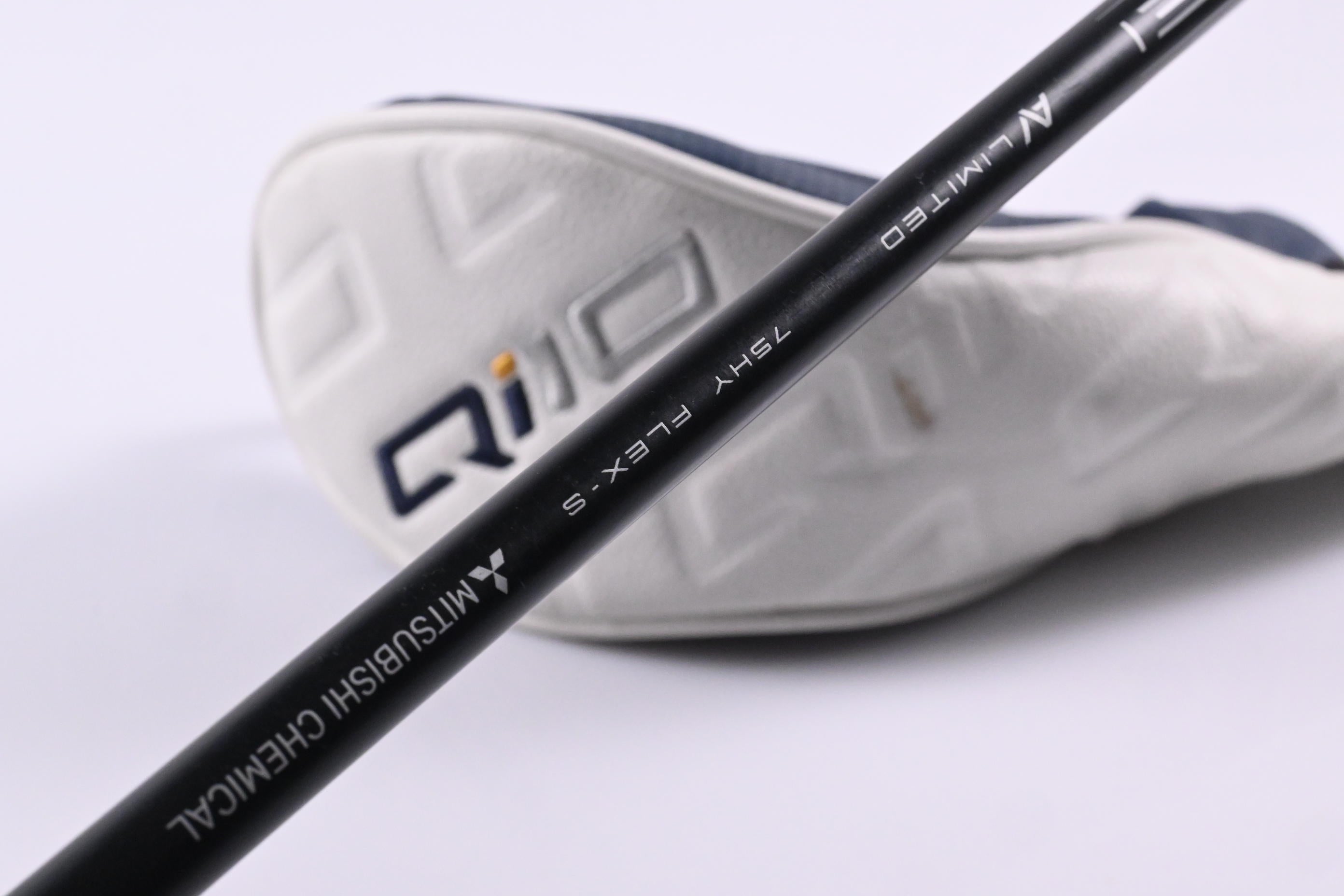 Taylormade Qi10 #3 Hybrid / 19 Degree / Stiff Flex Tensei AV Blue 75 Shaft
