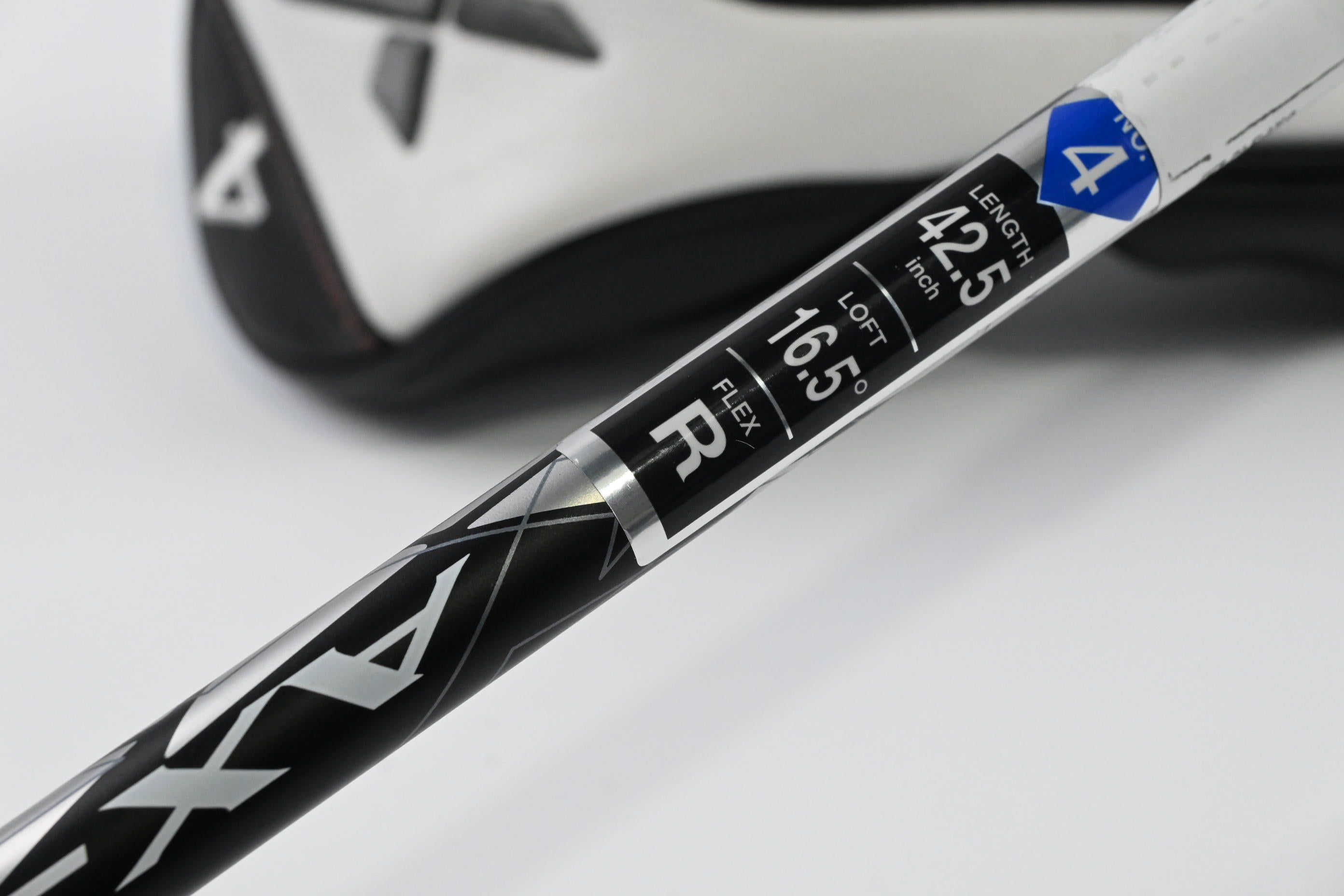 XXIO X Black #4 Wood / 16.5 Degree / Regular Flex Miyazaki AX-1