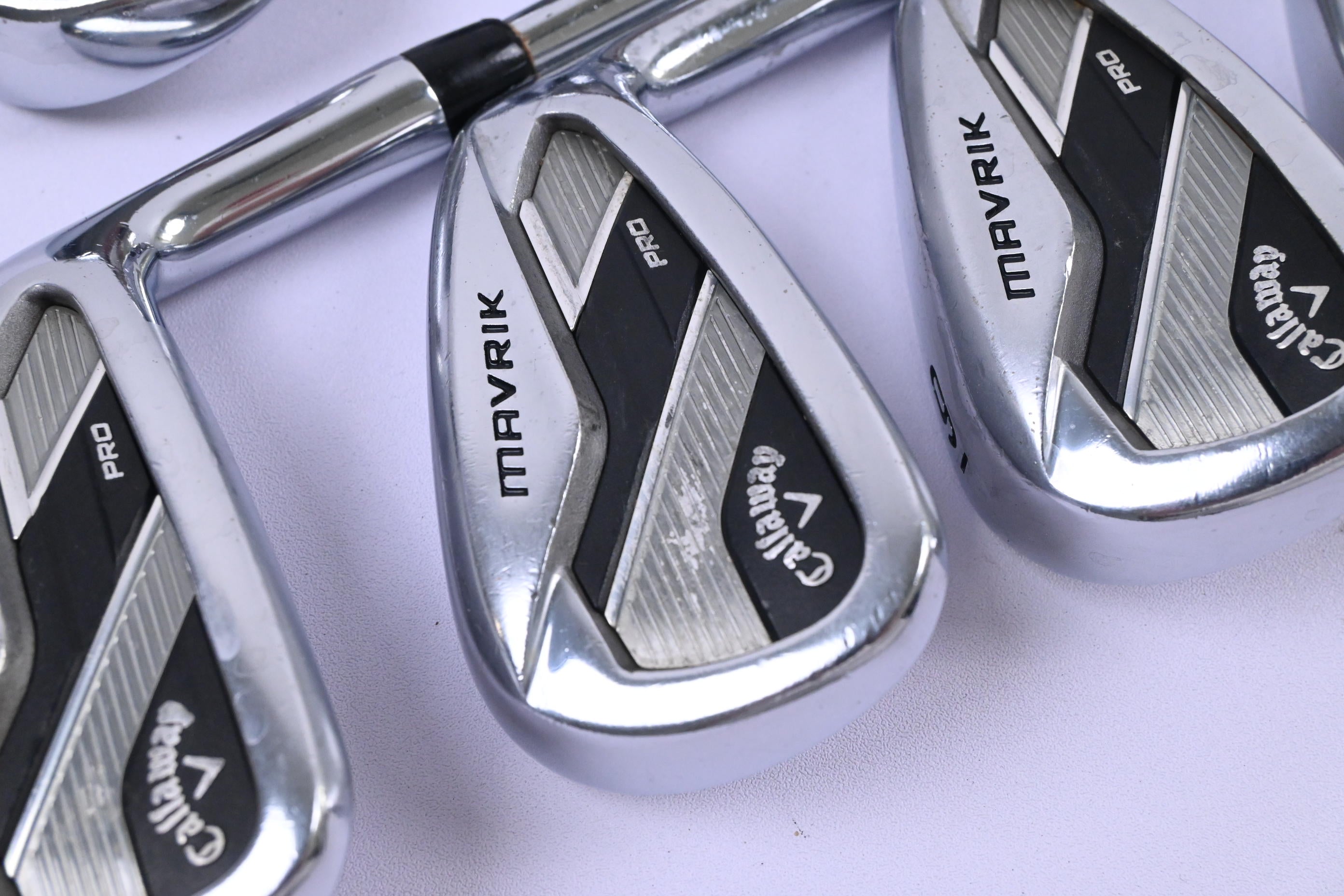 Callaway Mavrik Pro Irons / 4-PW / Stiff Flex Dynamic Gold S300