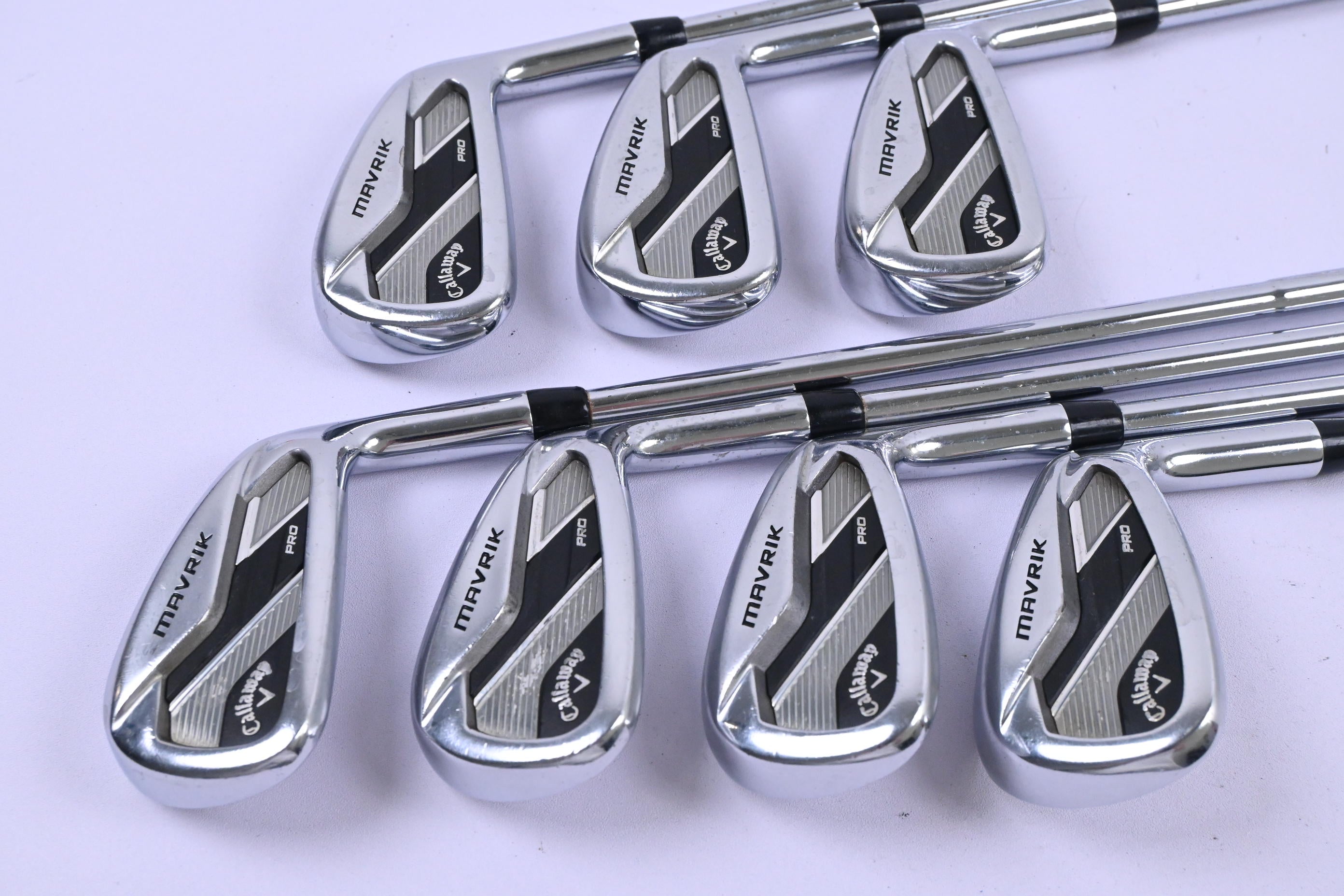Callaway Mavrik Pro Irons / 4-PW / Stiff Flex Dynamic Gold S300