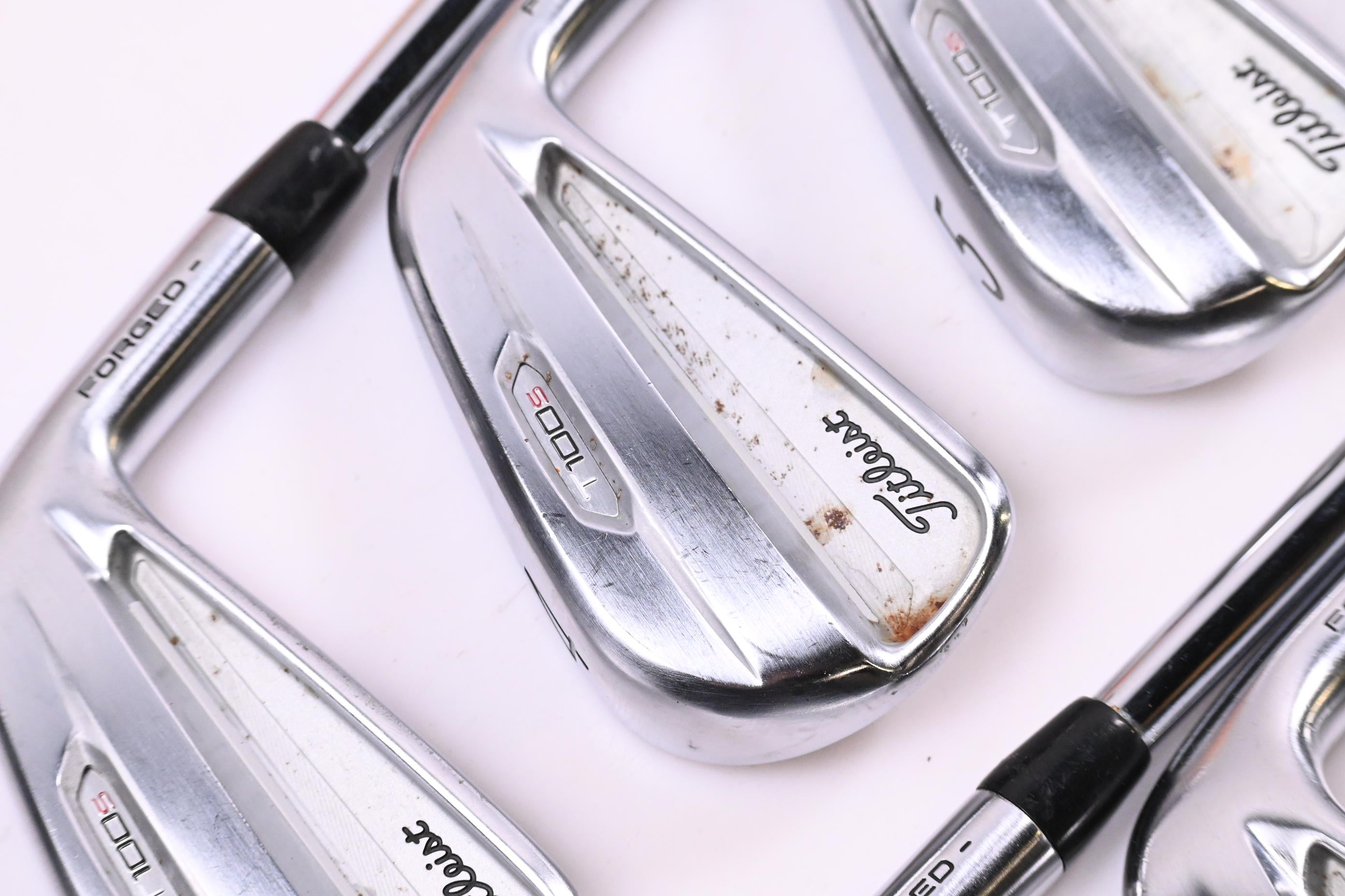 Titleist T100 2021 Irons / 3-PW / Stiff Flex AMT Black S300 Shafts