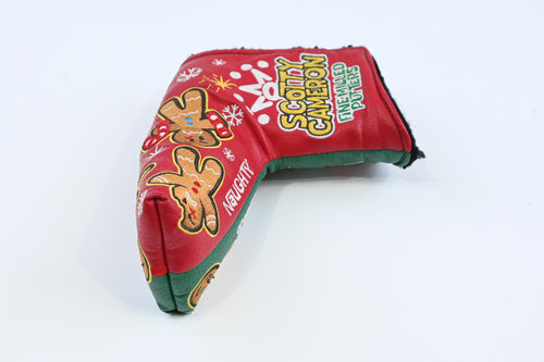 Scotty Cameron 2024 Holiday Gingerbread Men Headcover / Blade / Green, Red