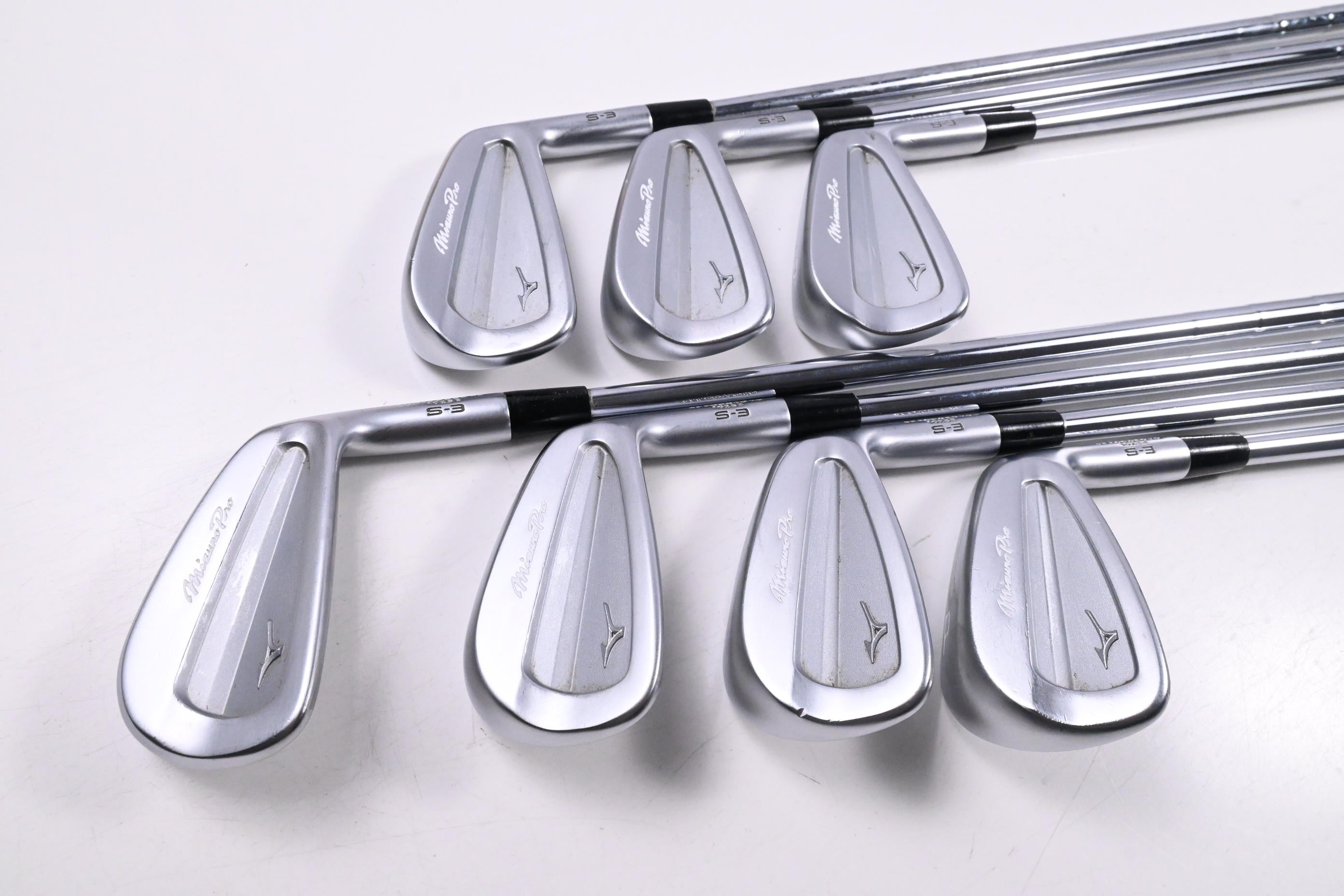 Mizuno Pro S-3 Irons / 4-PW / Stiff Flex Dynamic Gold 105 S300 Shafts